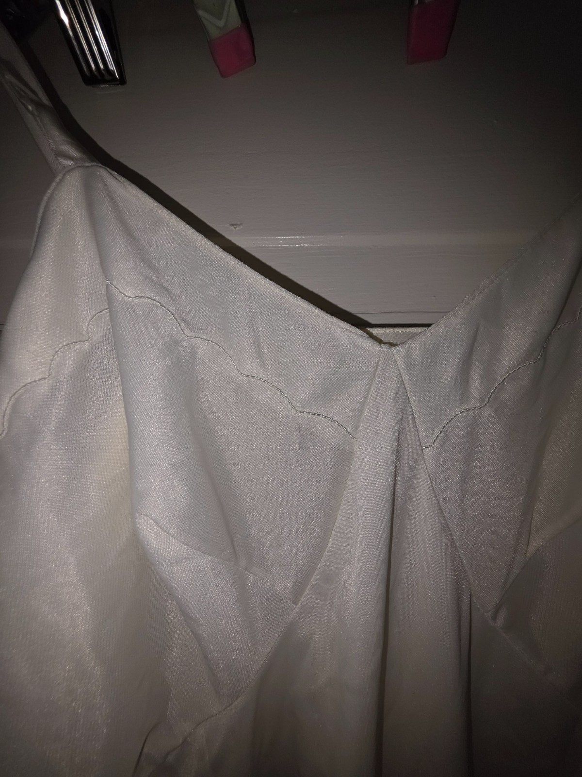 Circ. 70&rsquo;s – Sears Slip White Full Slip Size 36 Average Nylon USA