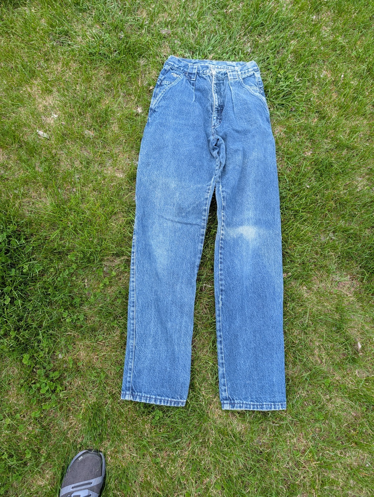Vintage 80s/90s Roper Women&rsquo;s Bareback Western Jeans Rodeo Cowgirl Made In USA