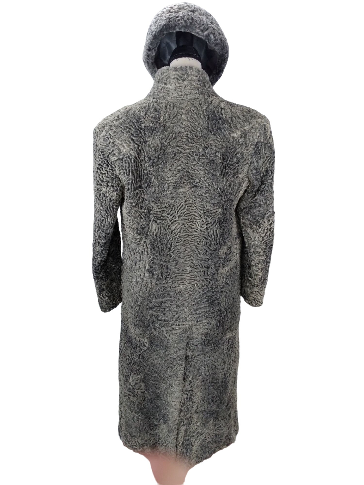 VTG CHLOE / SAKS-JANDEL Chevy Chase Persian Fur Coat w/Hat S/M measured