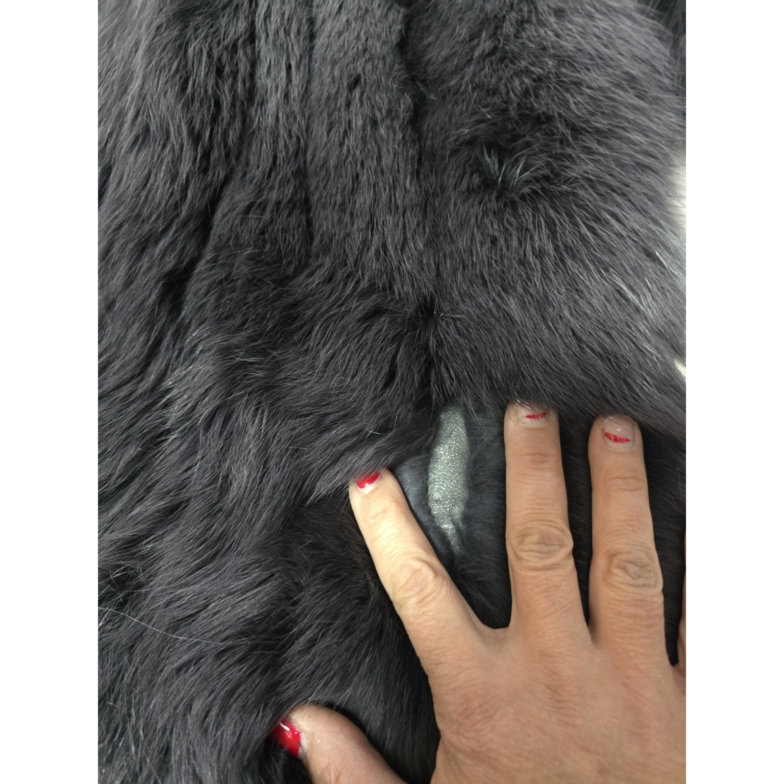 Vintage Ombre Silver Fox Fur Jacket, Impeccable, Flawless , Girls Deserve Fur