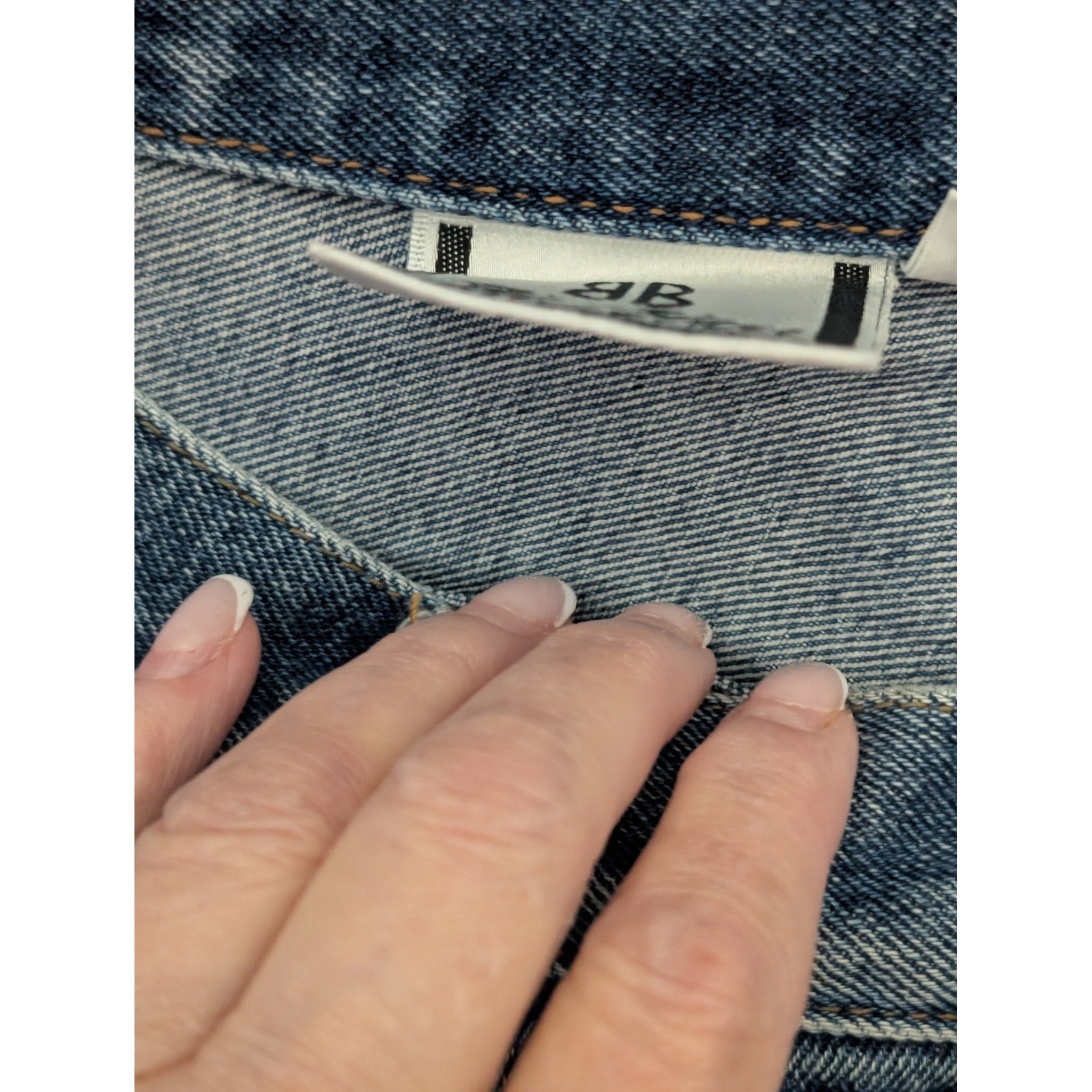 Vintage Bill Blass High Waisted Pleated Tapered Leg Jeans Medium Wash Women 14