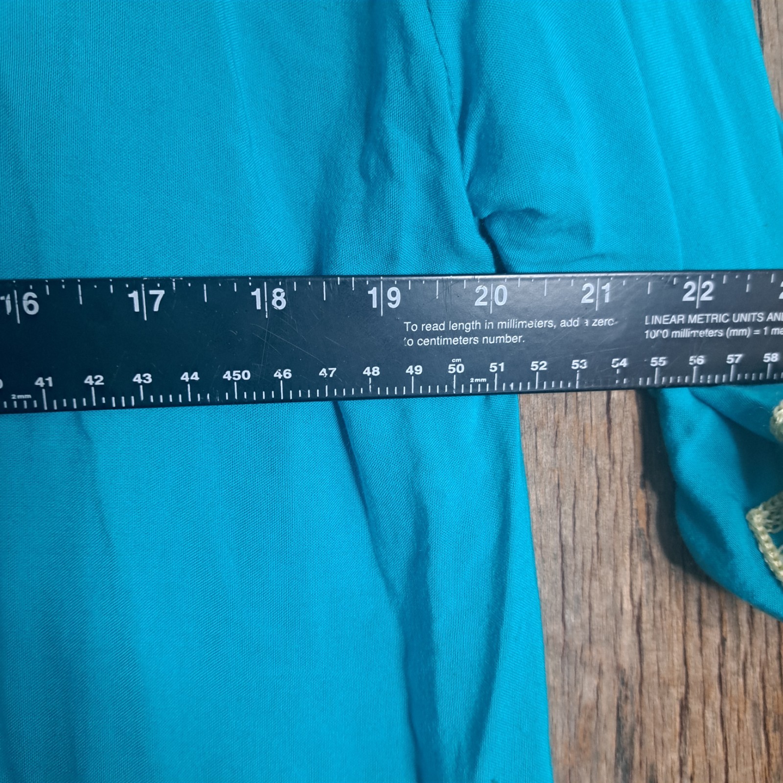 Boho Vintage Hours Aegean Turquoise Gold Moroccan Embroidered Kaftan Maxi Dress