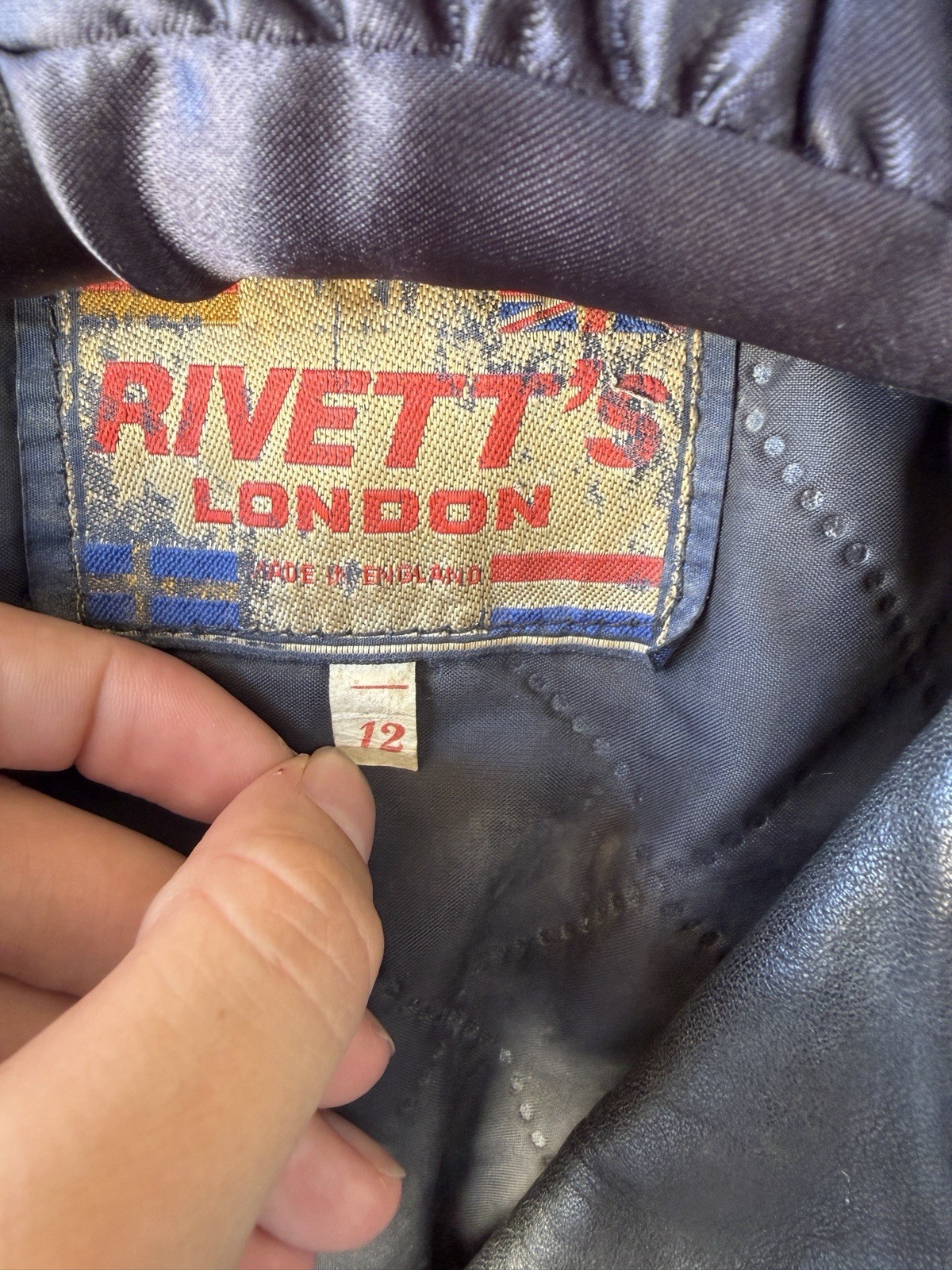 Vintage Rivett’s London Fringed Leather Motorcycle Jacket | 59 Club & BSA Pins