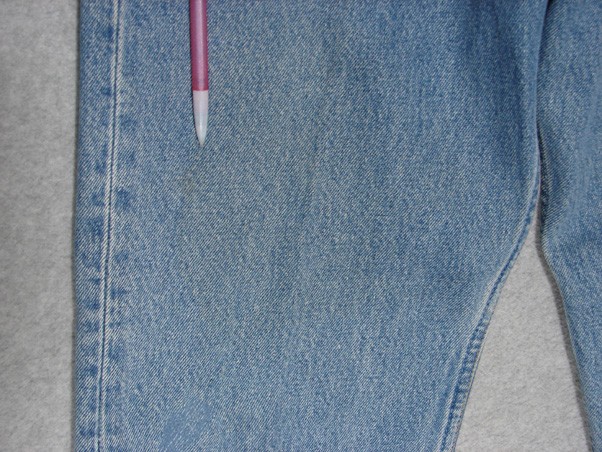 SC01418 1998 **ARDEN B.** MODIFIED LEVI&rsquo;S 501 STRAIGHT LEG WOMENS JEANS 31×29