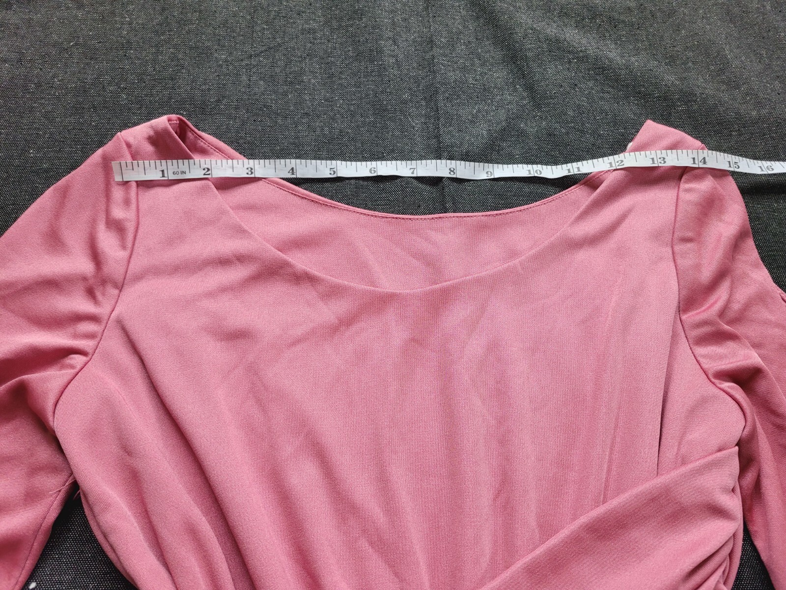 Vintage 70&rsquo;s Greek Goddess Dress Rose Pink Evening Gown Retro Size S/M