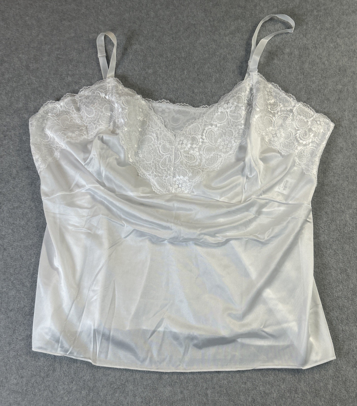 Dixie Belle Adjustable Strap Camisole 4511 White Size 40 Style 17351 100% Nylon