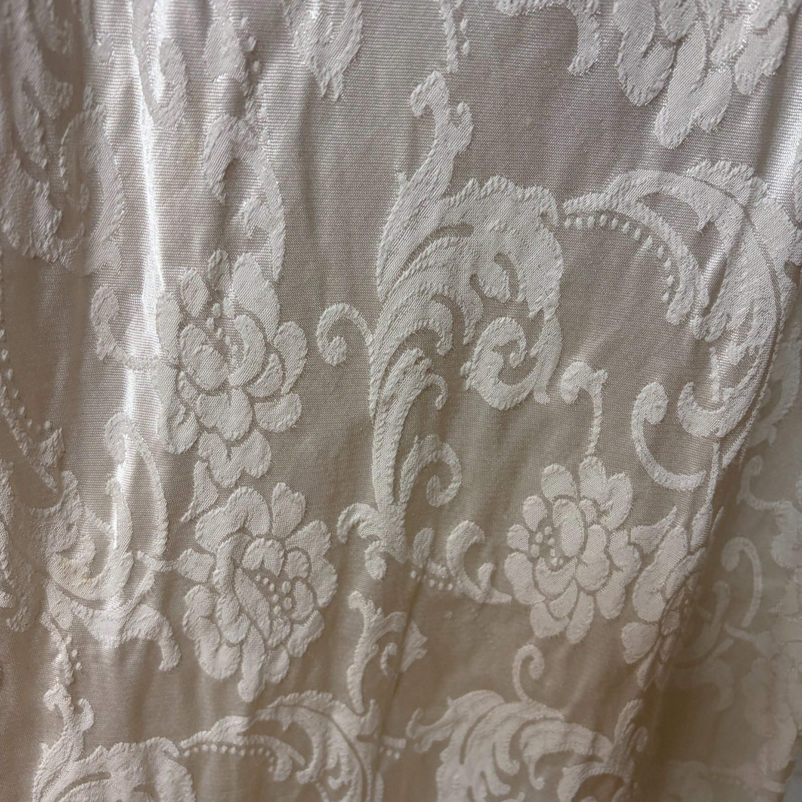 Vintage Roberta Evening Gown Black and Cream Size 5/6 Made in USA