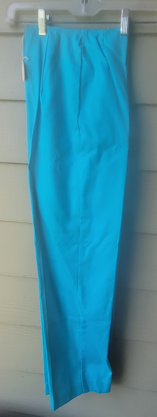 Vintage NOS Unworn 60’s Jodee Slim Pants Women’s Size 5 22×25 Turquoise Blue
