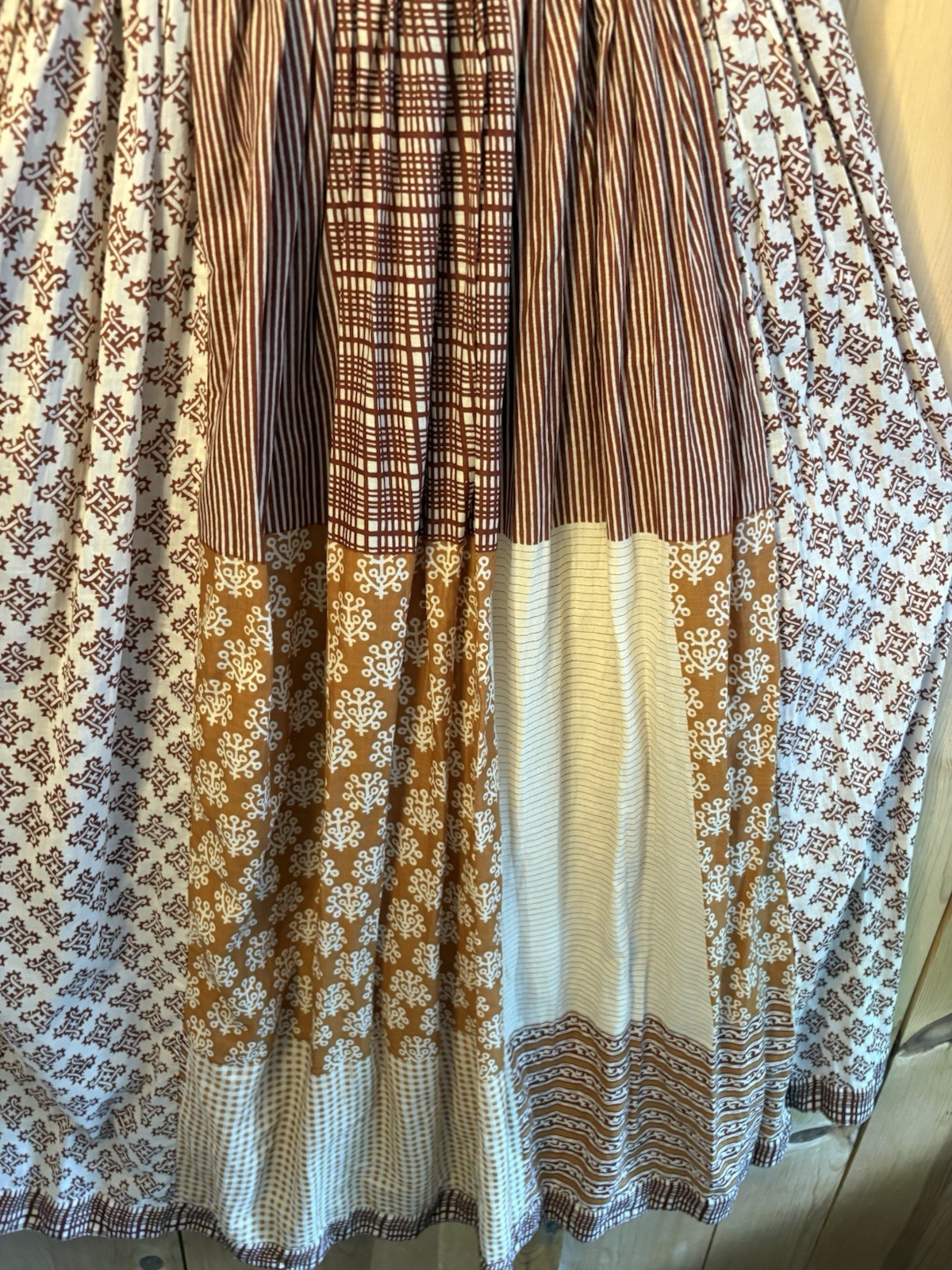 90&rsquo;s patchwirk peasantdress 100% cotton VTG NEWPORT NEWS FITS MEDIUM NWD