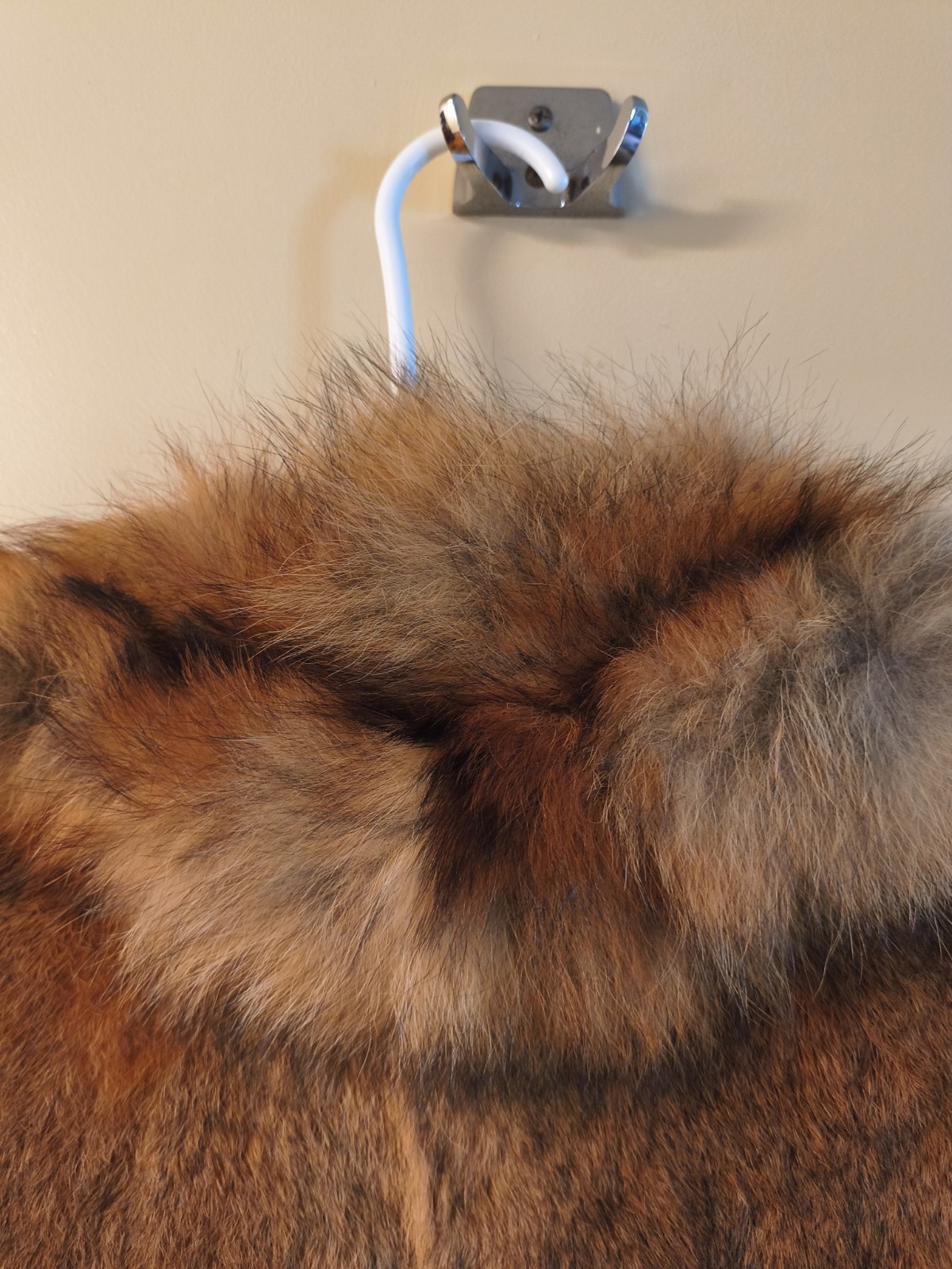 Jacques Saint Laurent Red Fox Fur Coat Women&rsquo;s Regular XS