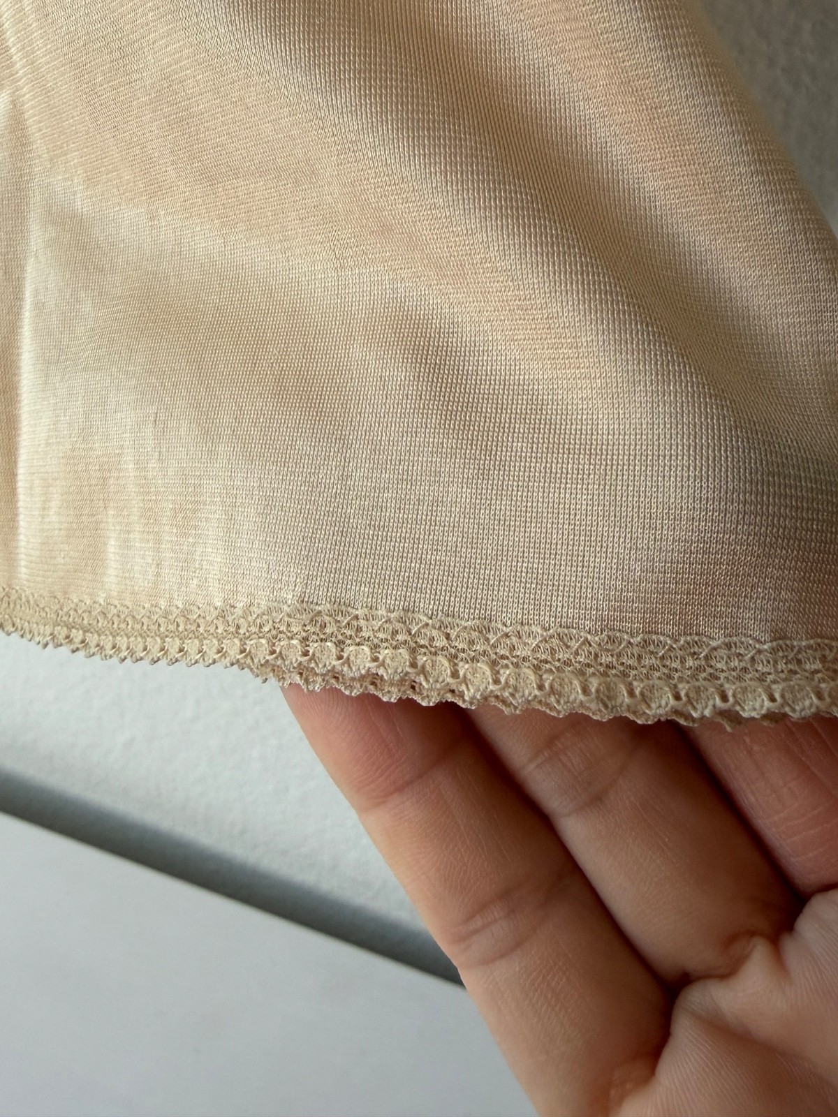 Vintage Dress Slip, Nude Color, Women&rsquo;s Size 32, Union Made in USA, Size 32 XS
