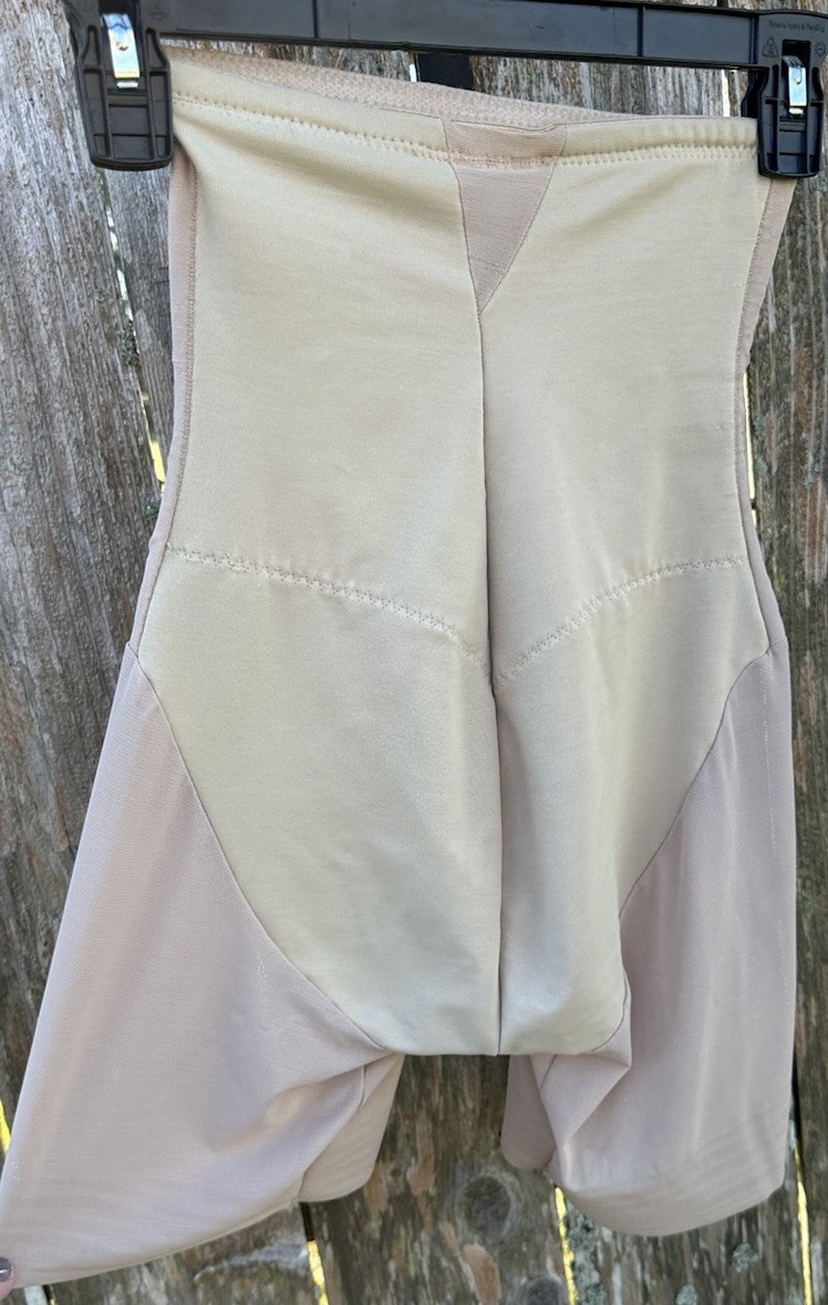 Miraclesuit HIGH WAIST Girdle Shaper Smooth Beige Nylon/Spandex 2789 Size M
