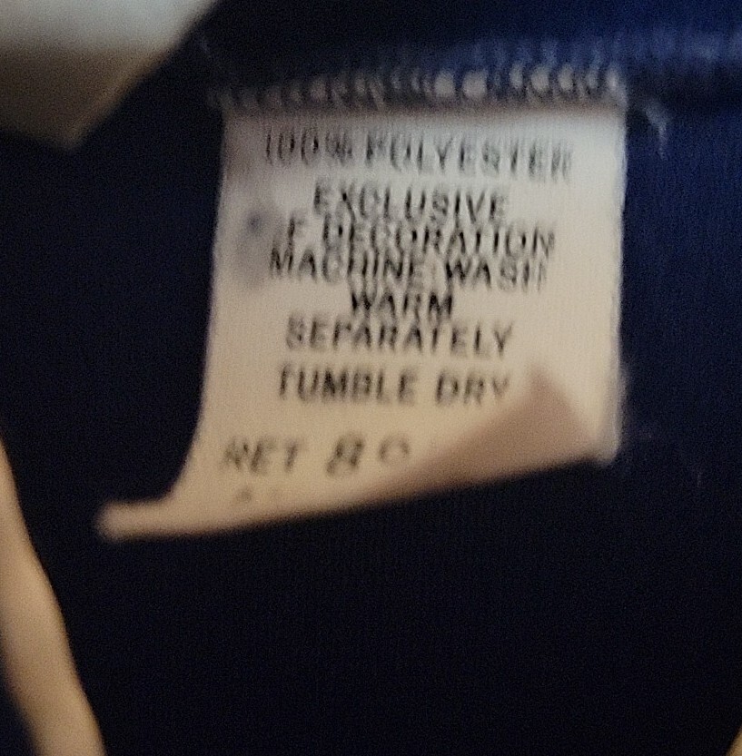 Lounge Bath Robe Navy Blue Medium Famous Bodies 12-14 ILGWU Union Vtg USA READ