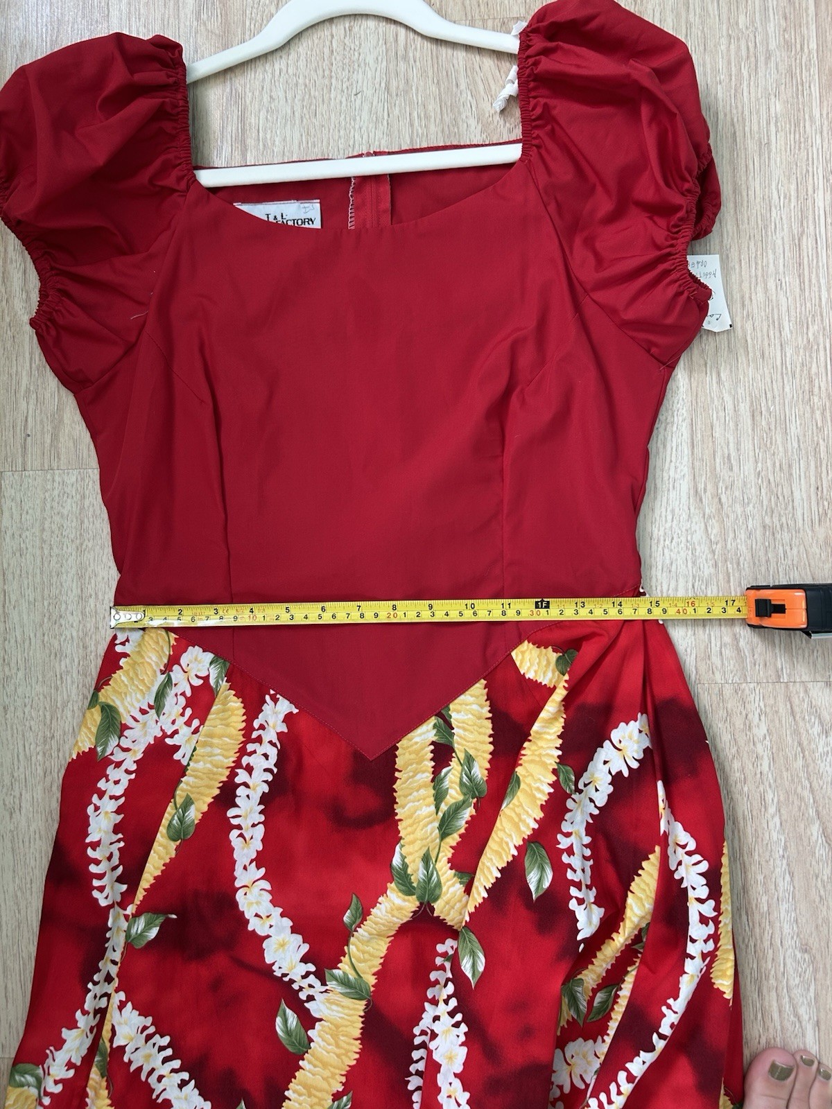 Vintage T&L Muumuu Factory Hawaiian Dress – Size 5/6 – Brand New with Tags