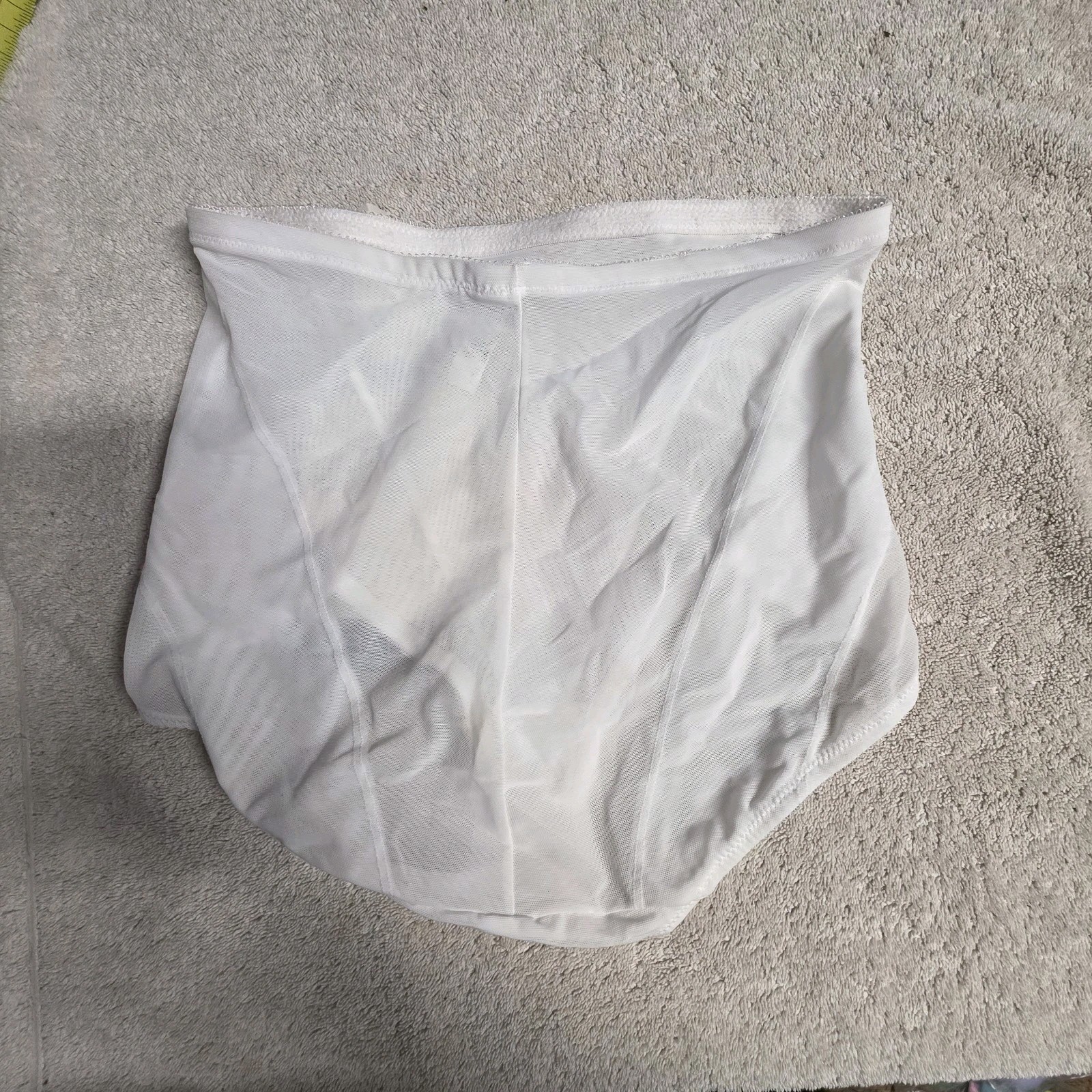 Vintage Body By Bali Tummy Control Shape Wear Brief White Sz XL NWT