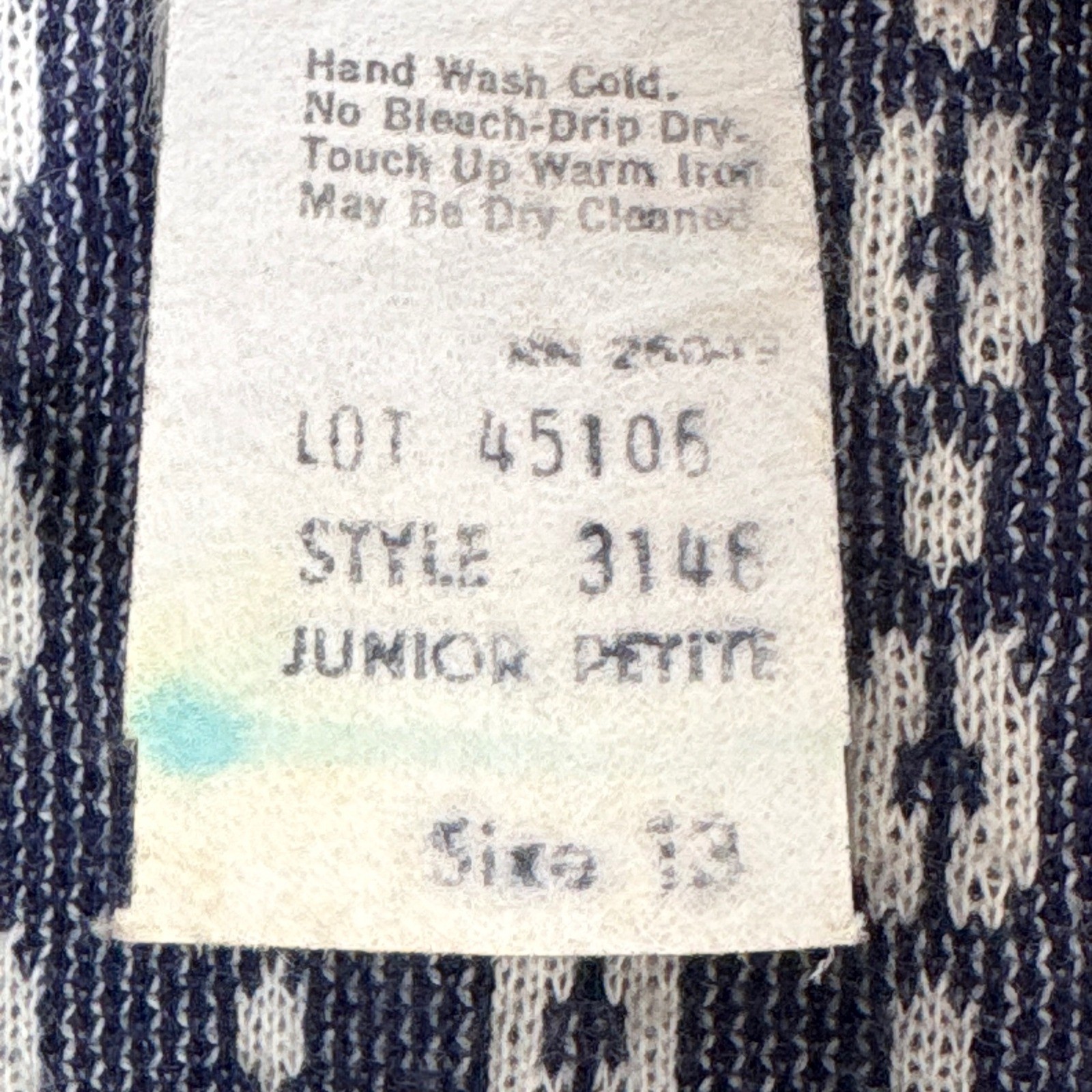 Vintage Terri Petites California Navy Blue Puff Sleeve Maxi Dress Small Prairie