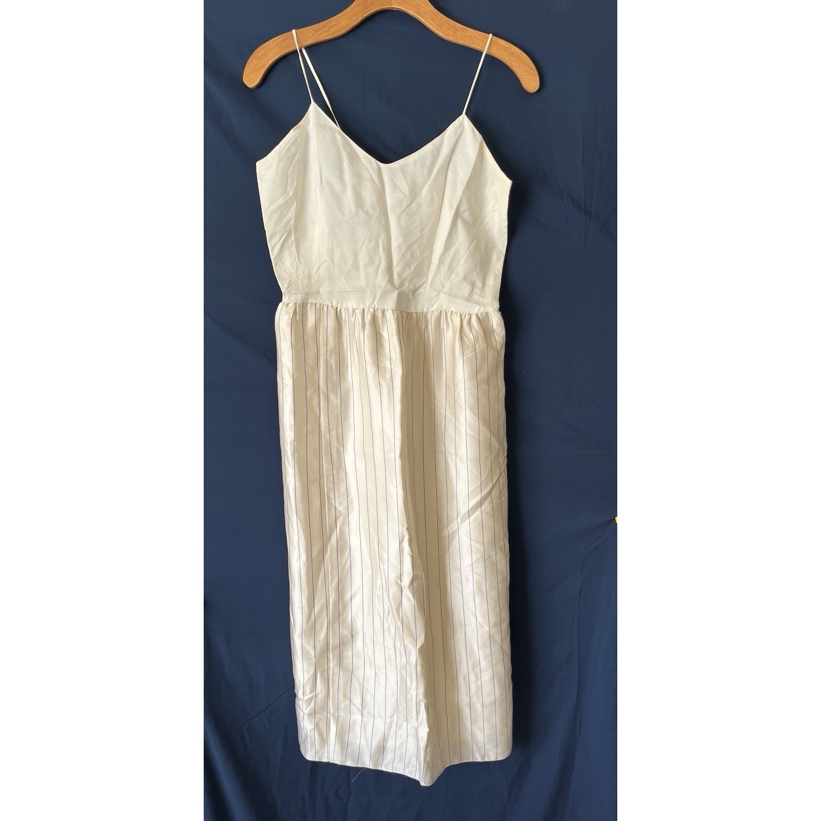 VTG 90s Oscar de la Renta 100% Silk Bodycon Dress size xs s designer old money