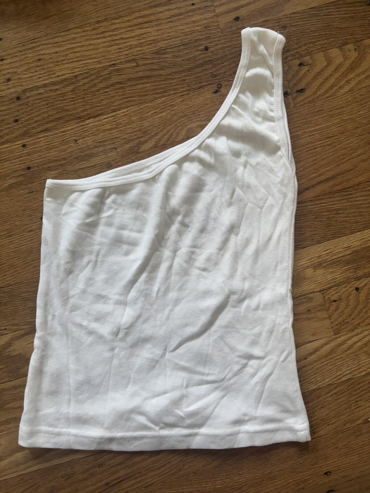 Rare 2001 TOO SHORT Chase The Cat One Shoulder Crop.Tank Top.small/made USA.SEXY