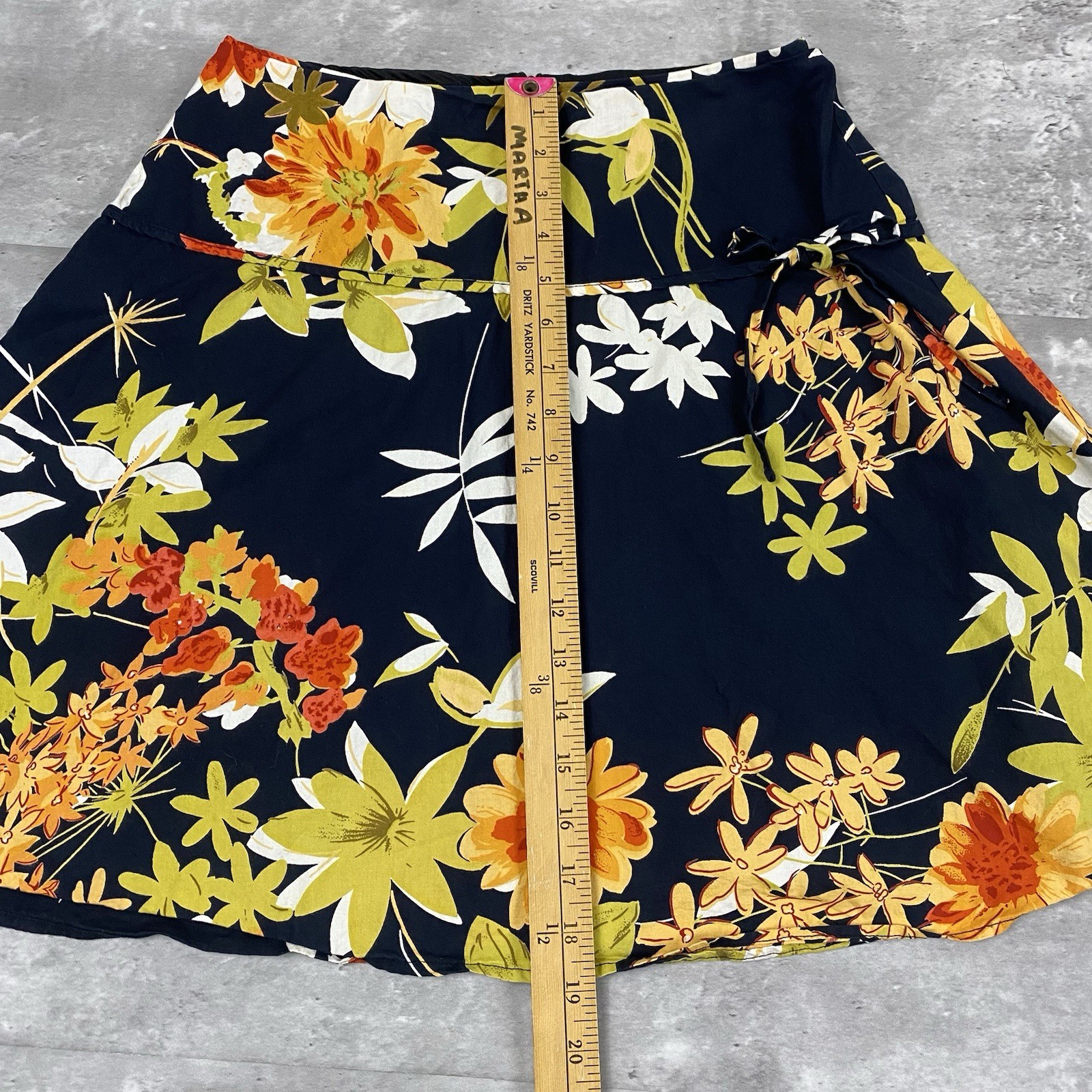 vintage MIX NOUVEAU A line skirt y2k 2000s floral flowers