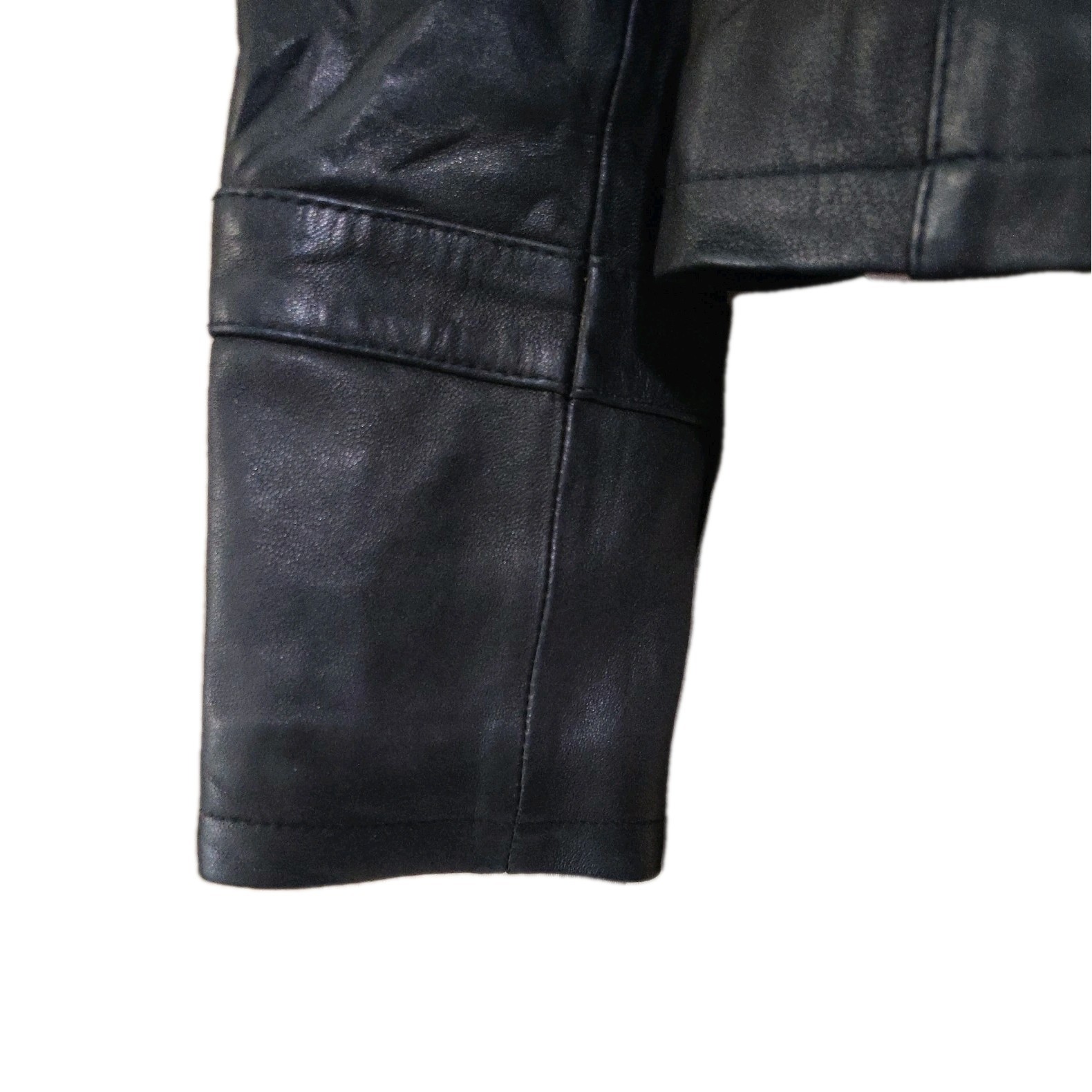 Gallery Lamb Skin Leather Jacket Size Petite Medium