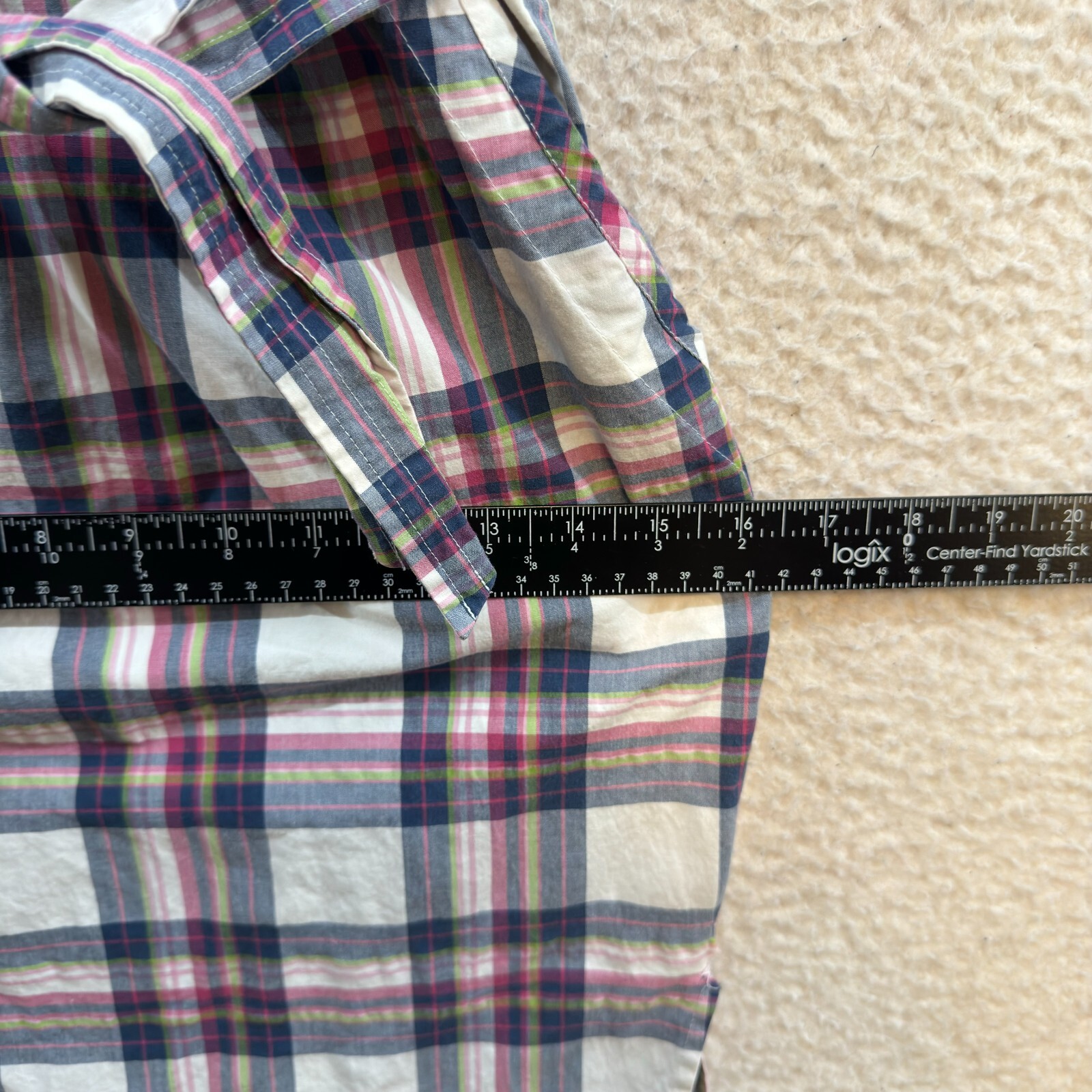 Y2K Vintage Halter Mini Dress 0 2 XS Tartan Plaid Bustier Mod Western Pockets
