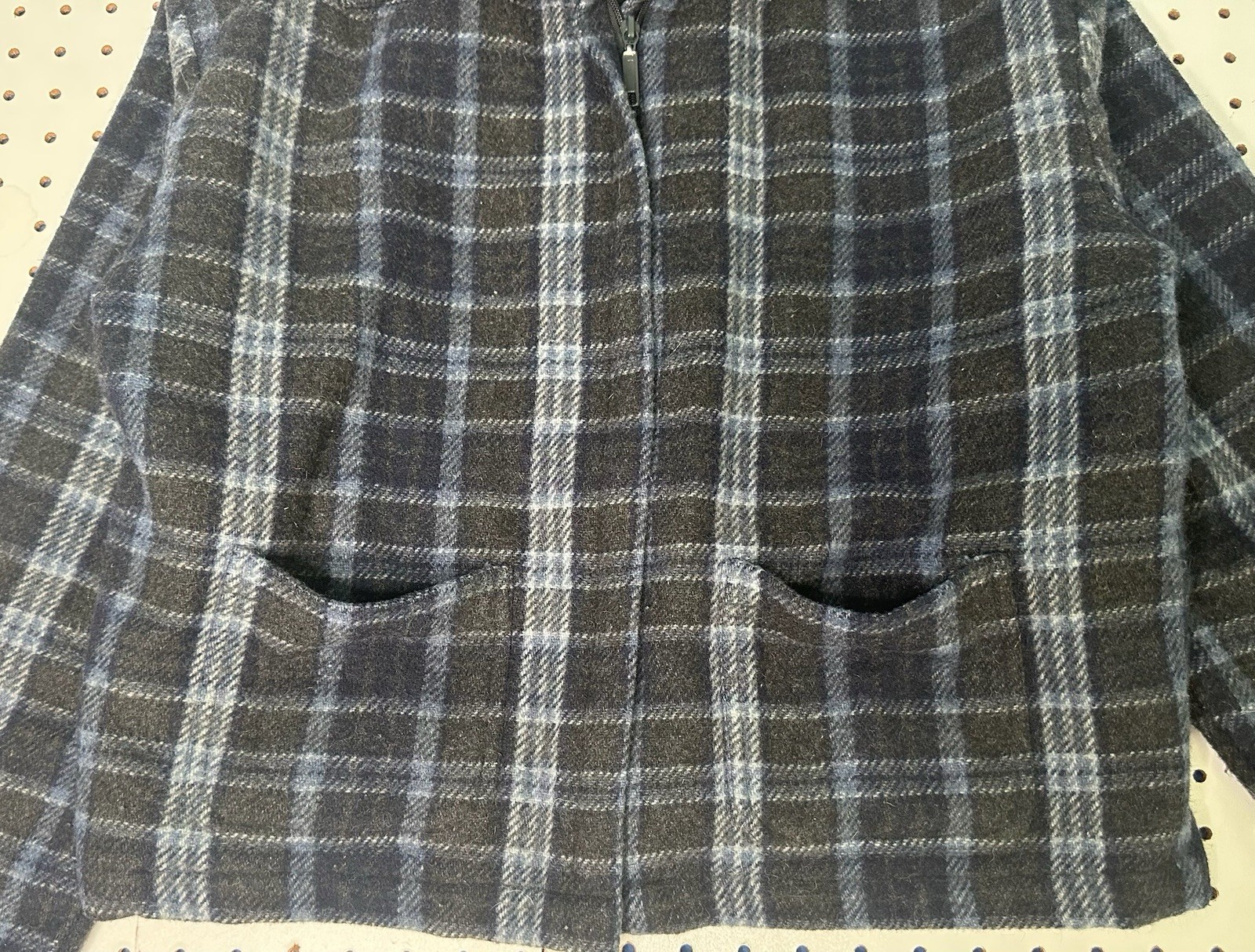 Vintage Wool & Cotton Jacket Size Medium Fashion Bug