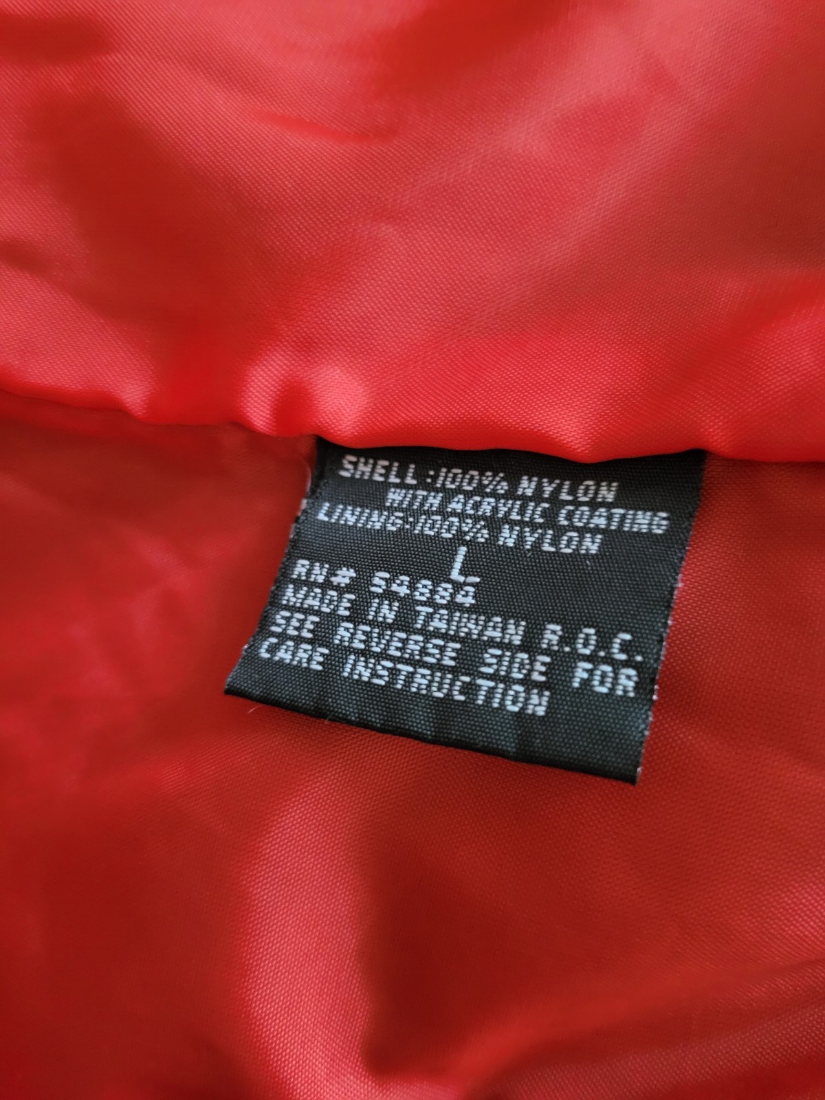 Vtg SASSON Jacket Logo Tyvek Rare Gucci GREEN RED Keddem Hip Hop 70s 80s 90s Y2k