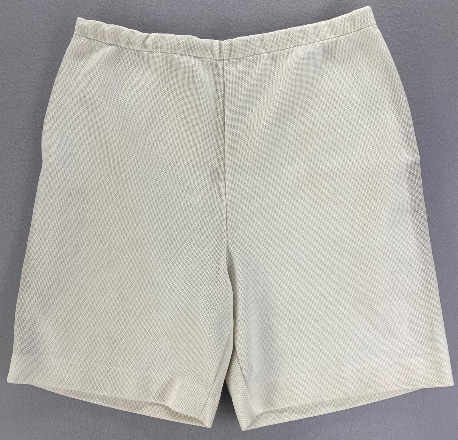 Vintage 60s 70s Catalina Sportswear White Shorts California Trunks High Waisted