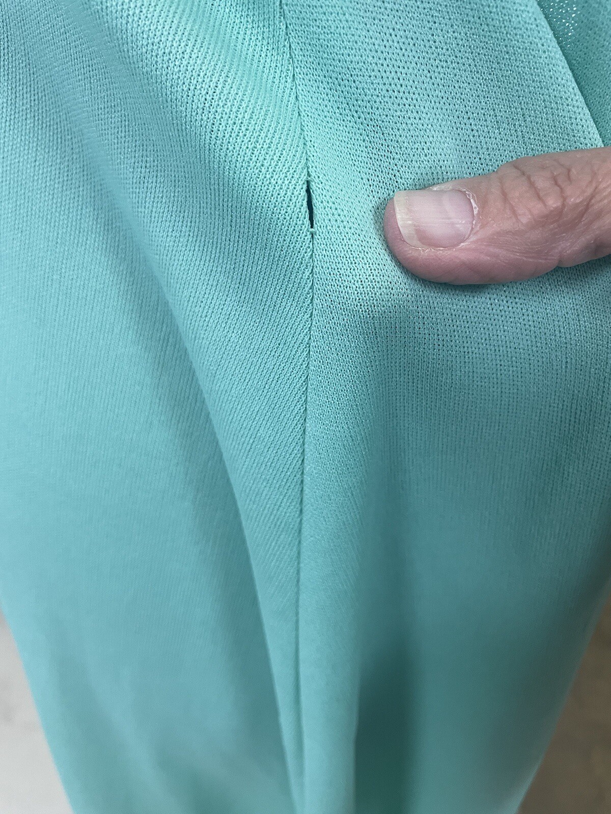 1970’s Mint Green Amy Deb Maxi Formal