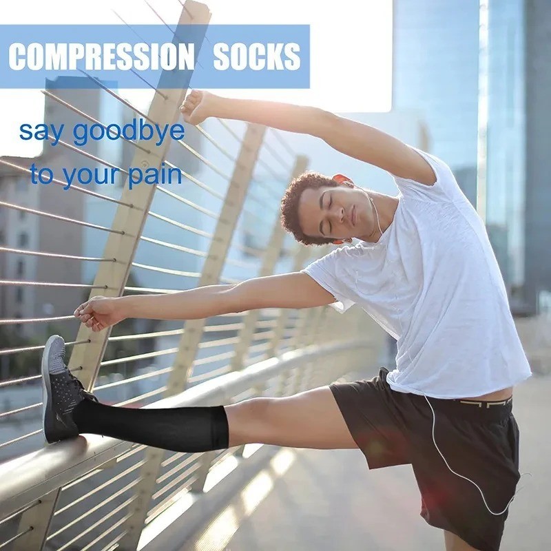 Compression Socks For Men Women Promote Blood Circulation Tight Socks For Nurses