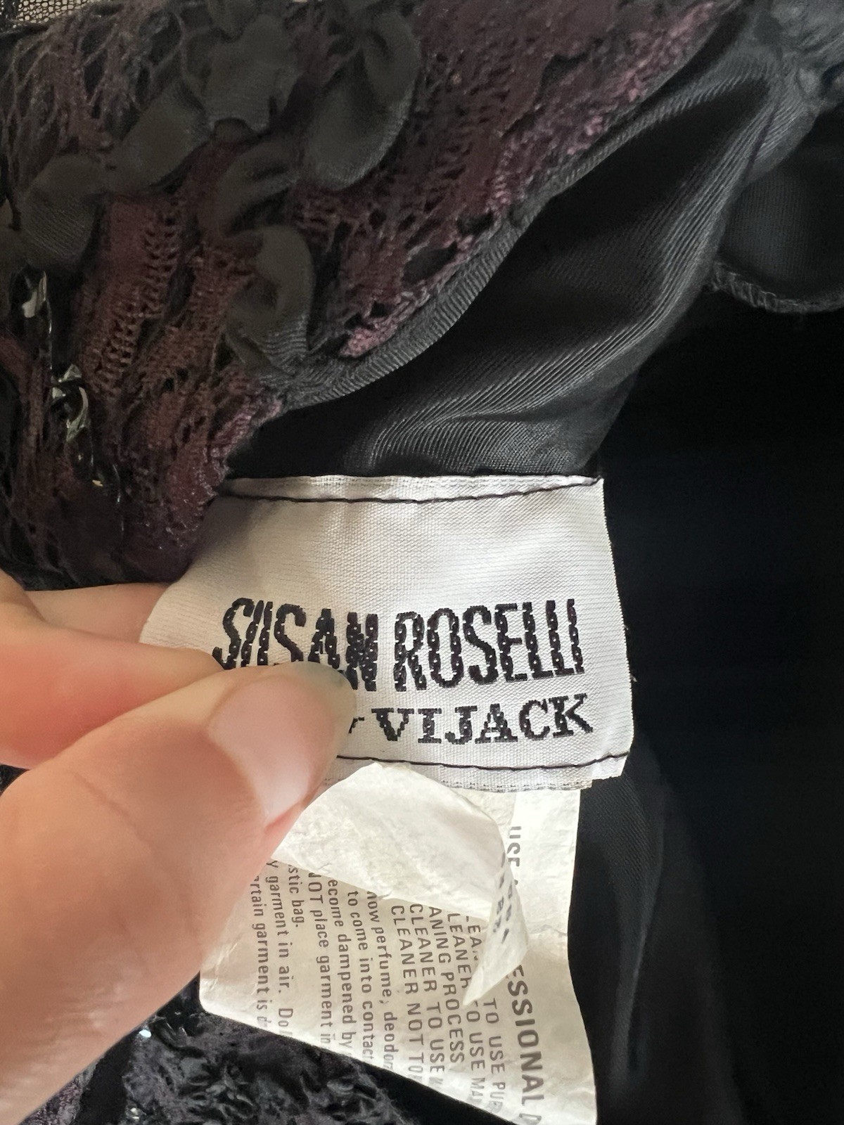 ✨ Vintage 1980s Susan Roselli for Vijack Cocktail Party Dress ✨size 5/6