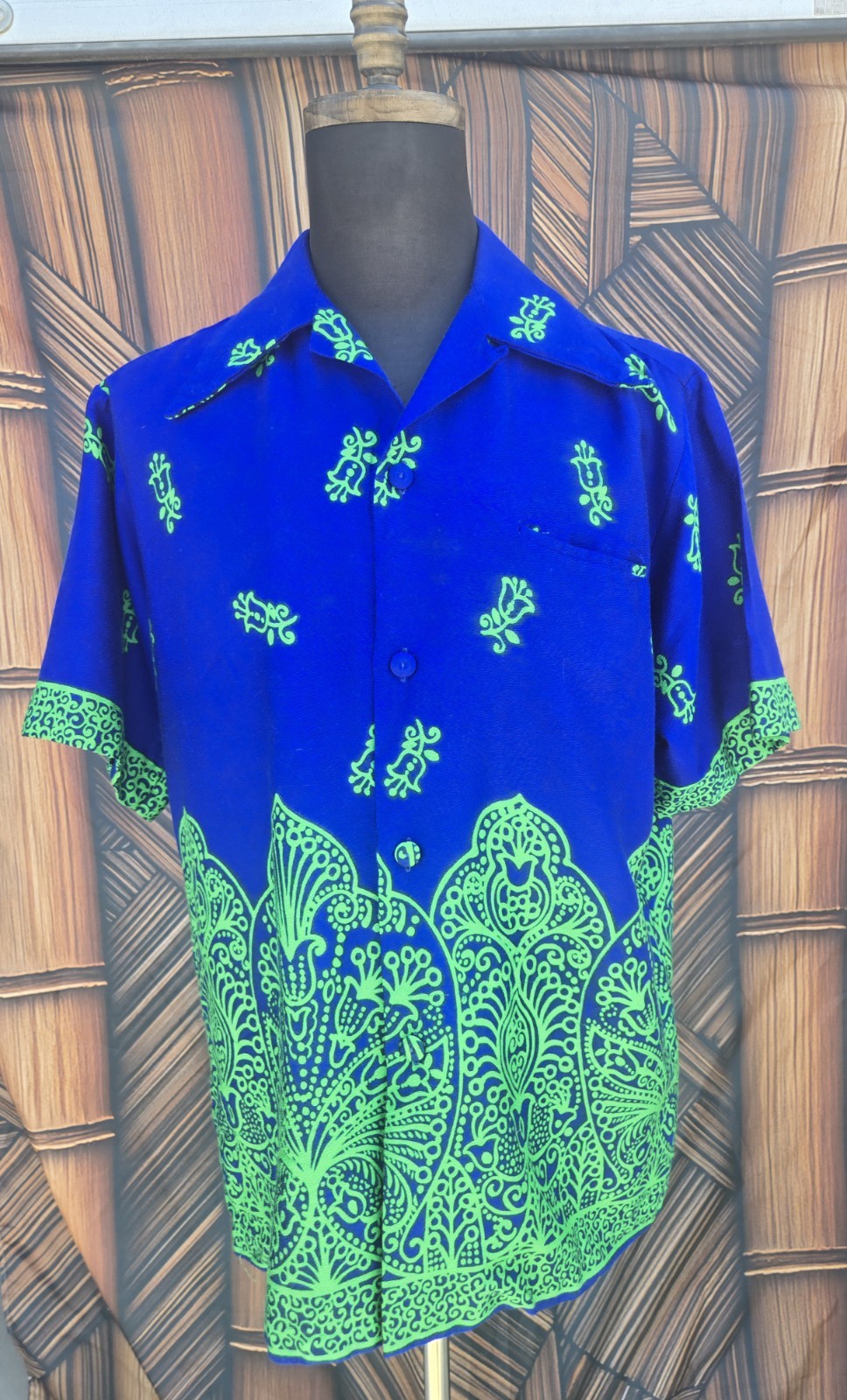 Vintage Sears Hawaiian/Kimo&rsquo;s Polynesian Aloha Honeymoon Dress & Shirt Set w6054