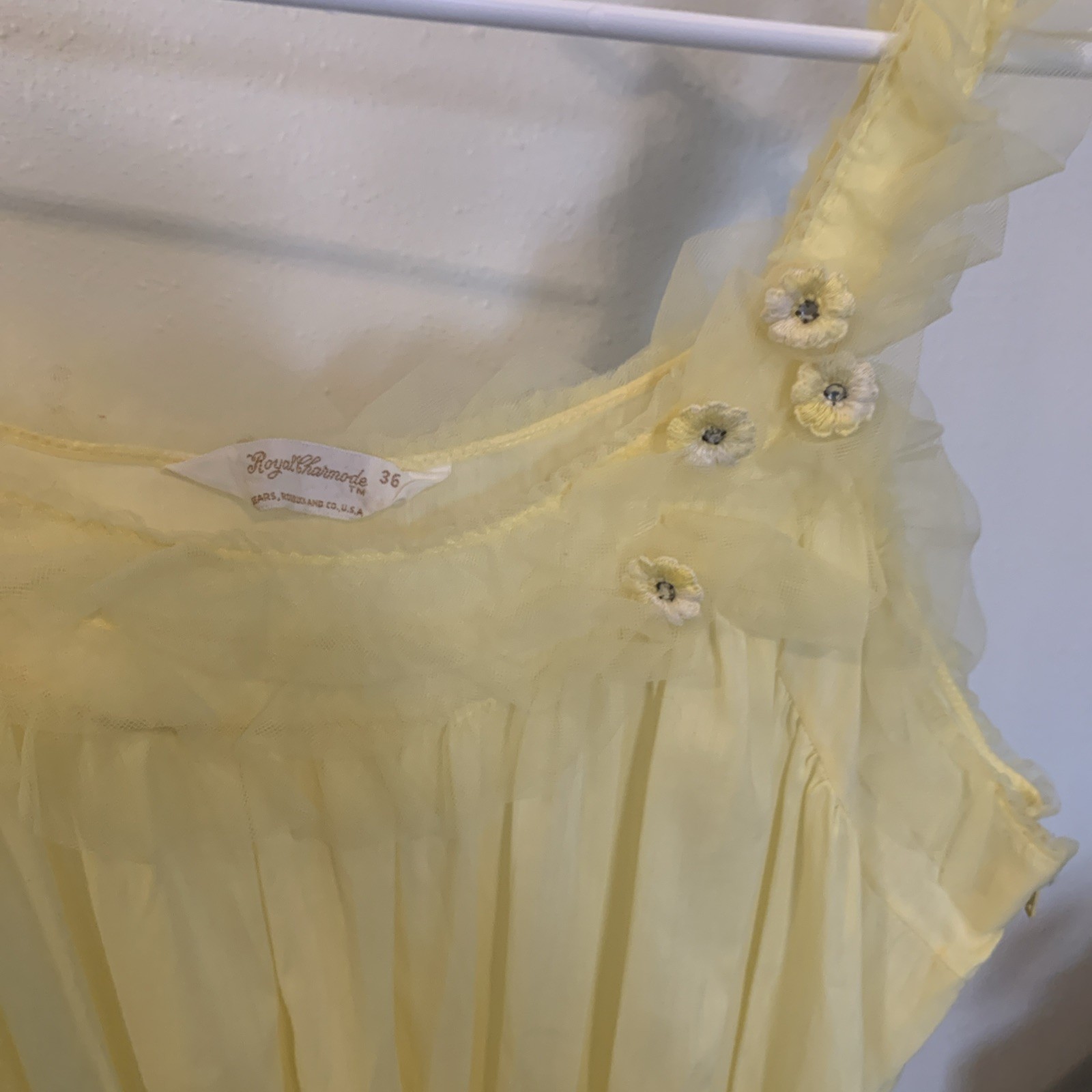 Royal Charmode Sears Roebuck Nightgown (Nightie) & Robe Set 36&Prime; (bust) – #G