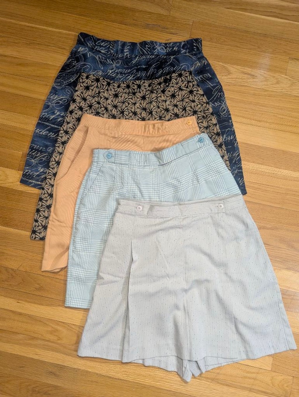 Bette & Court Vintage Golf Shorts Lot Set of 5 Size 10 12