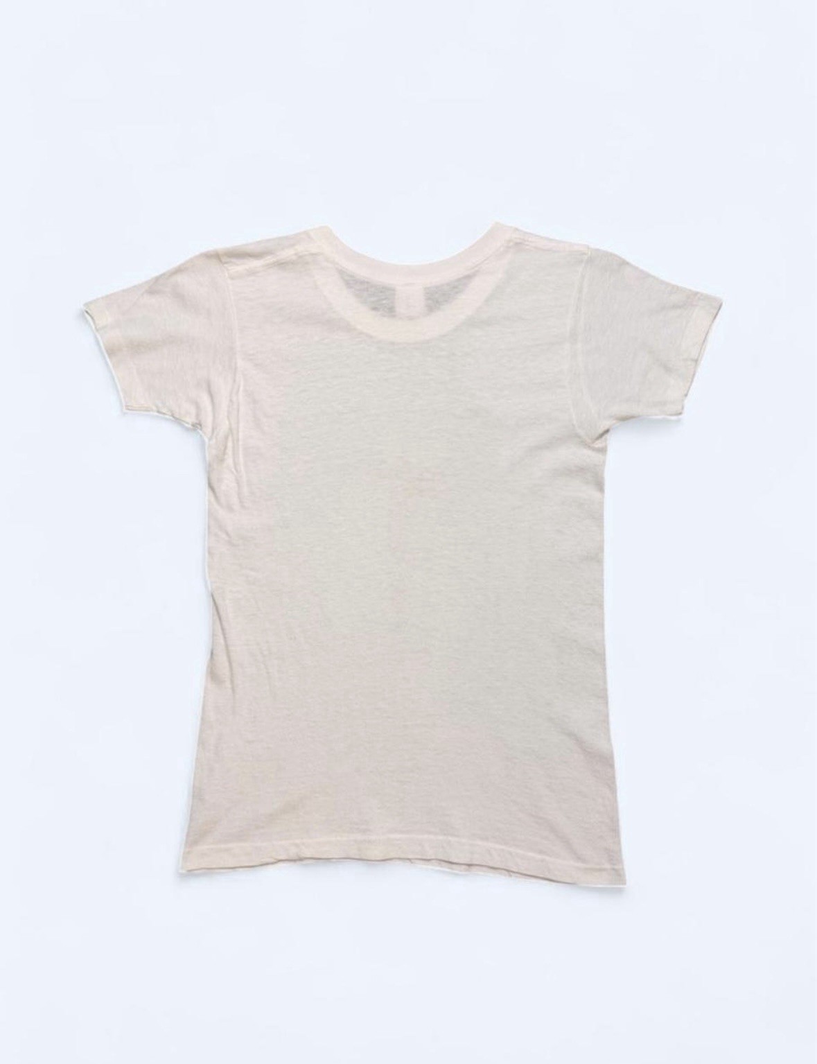 Vintage 1960’s Lightning Bolt Print T-Shirt Grants L (14-16) White