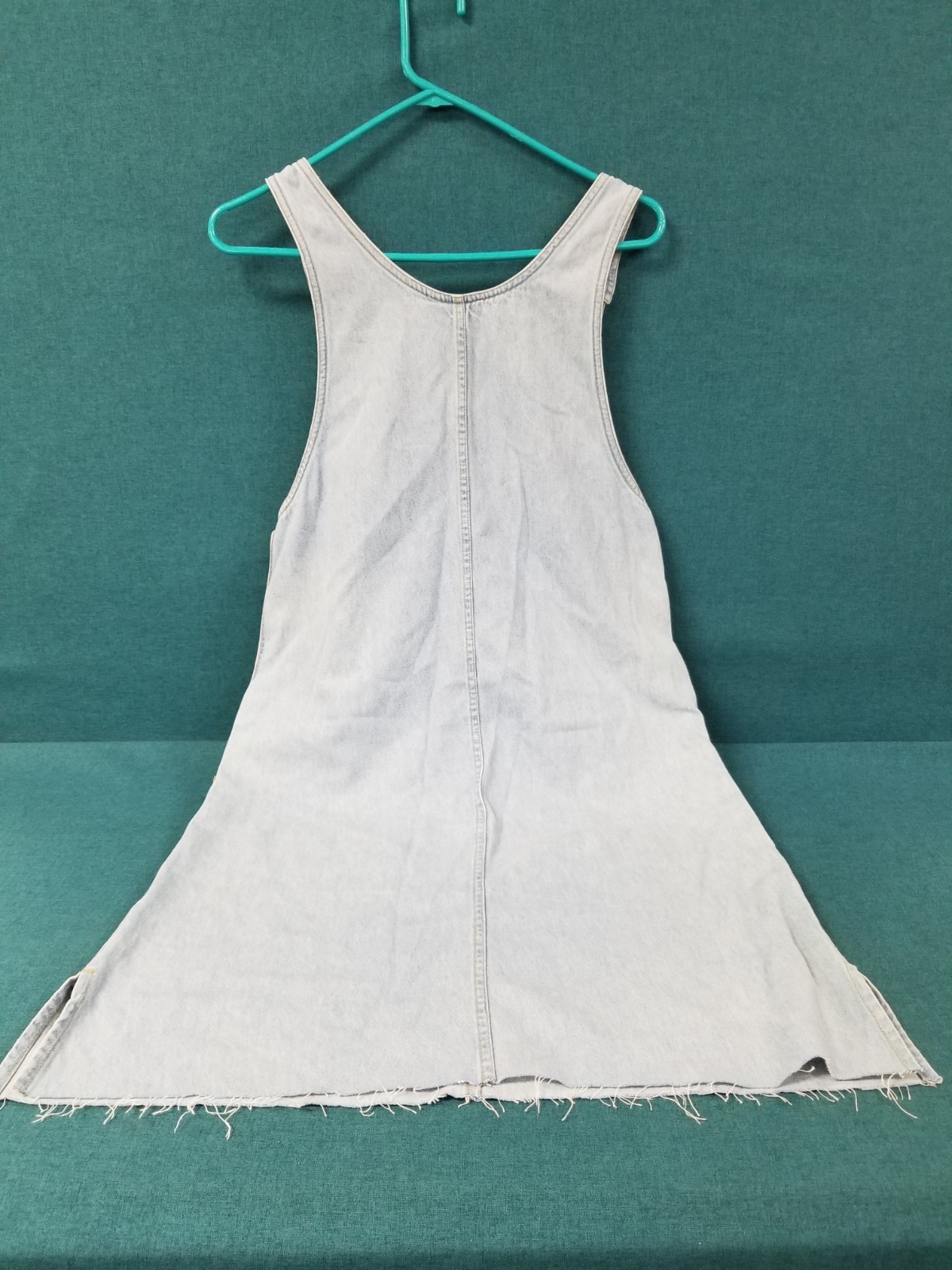 Vintage F.P. Women&rsquo;s Size Small 100% Cotton Denim Overalls Dress