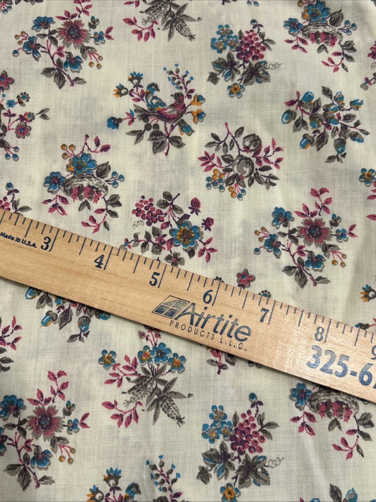 Vintage Handmade Cotton Pull On House Dress Vintage Fabric & Ric-a-Rac GUC