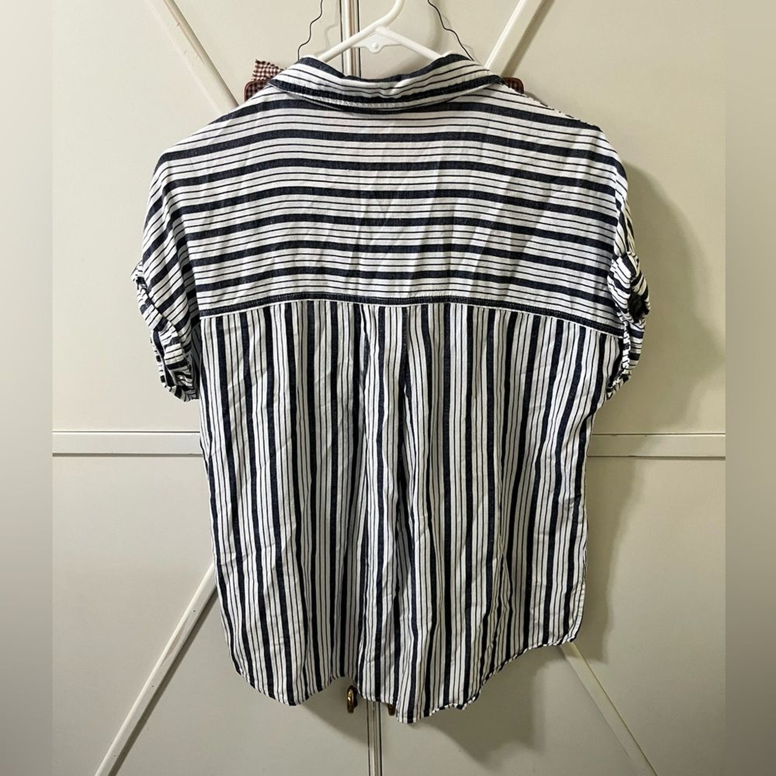 A.N.A stripped blouse top