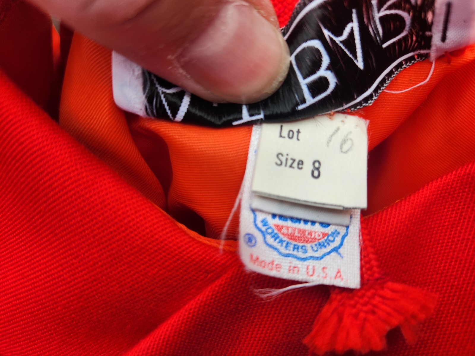 Vintage A.J. Bari Spaghetti Strap Dress w/Bow Size 8 ~ Red ~ SEE DESCRIPTION