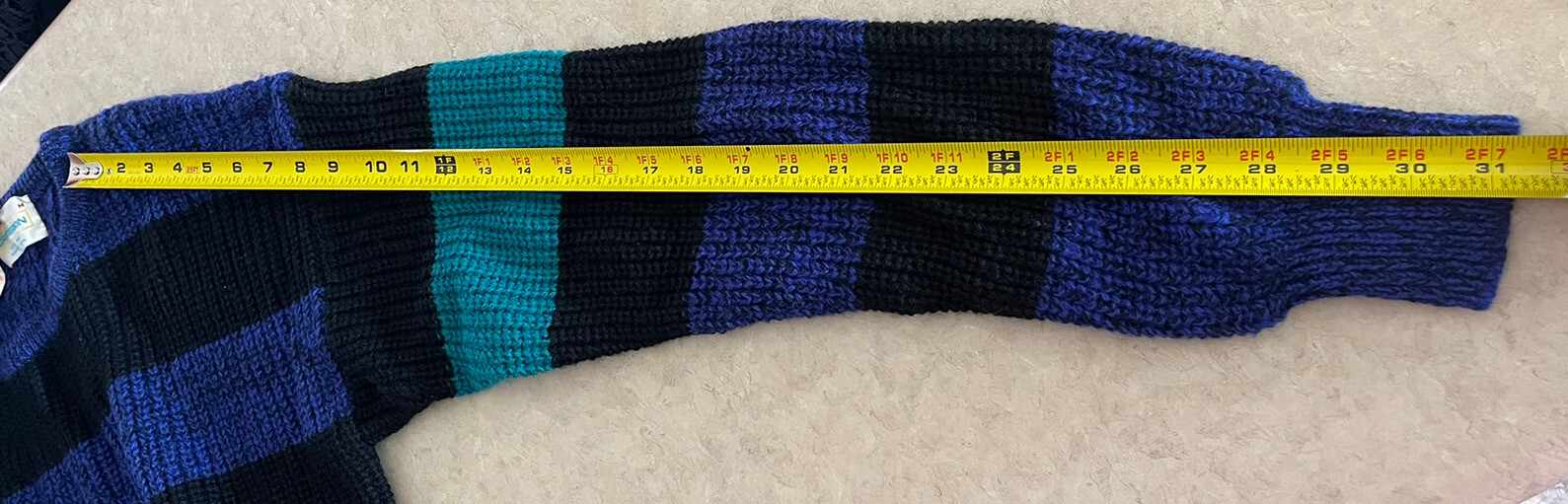 Vintage Arrow Criterion 100% Wool Sweater Crew Neck Multicolored Women’s M NWT