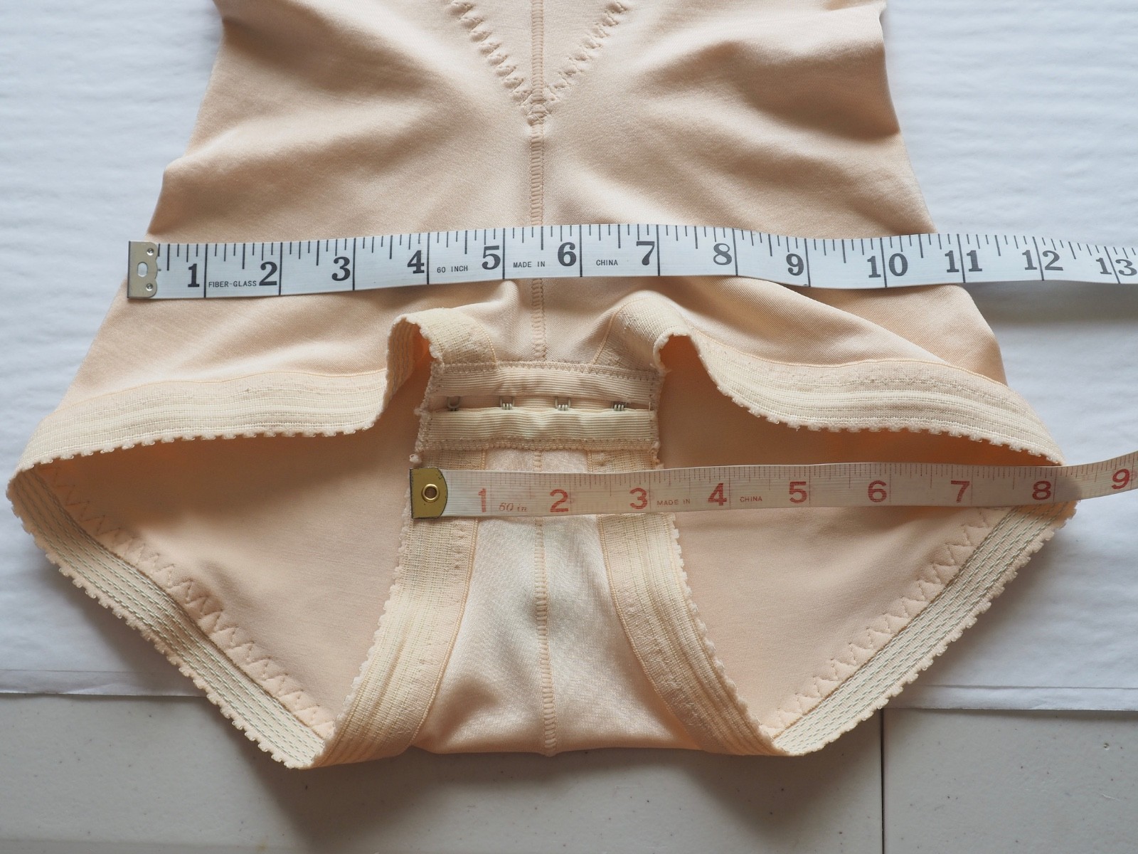 60s Vintage Goddess Corselette 38DD Underwire Bodysuit One Piece Shaper ILGWU