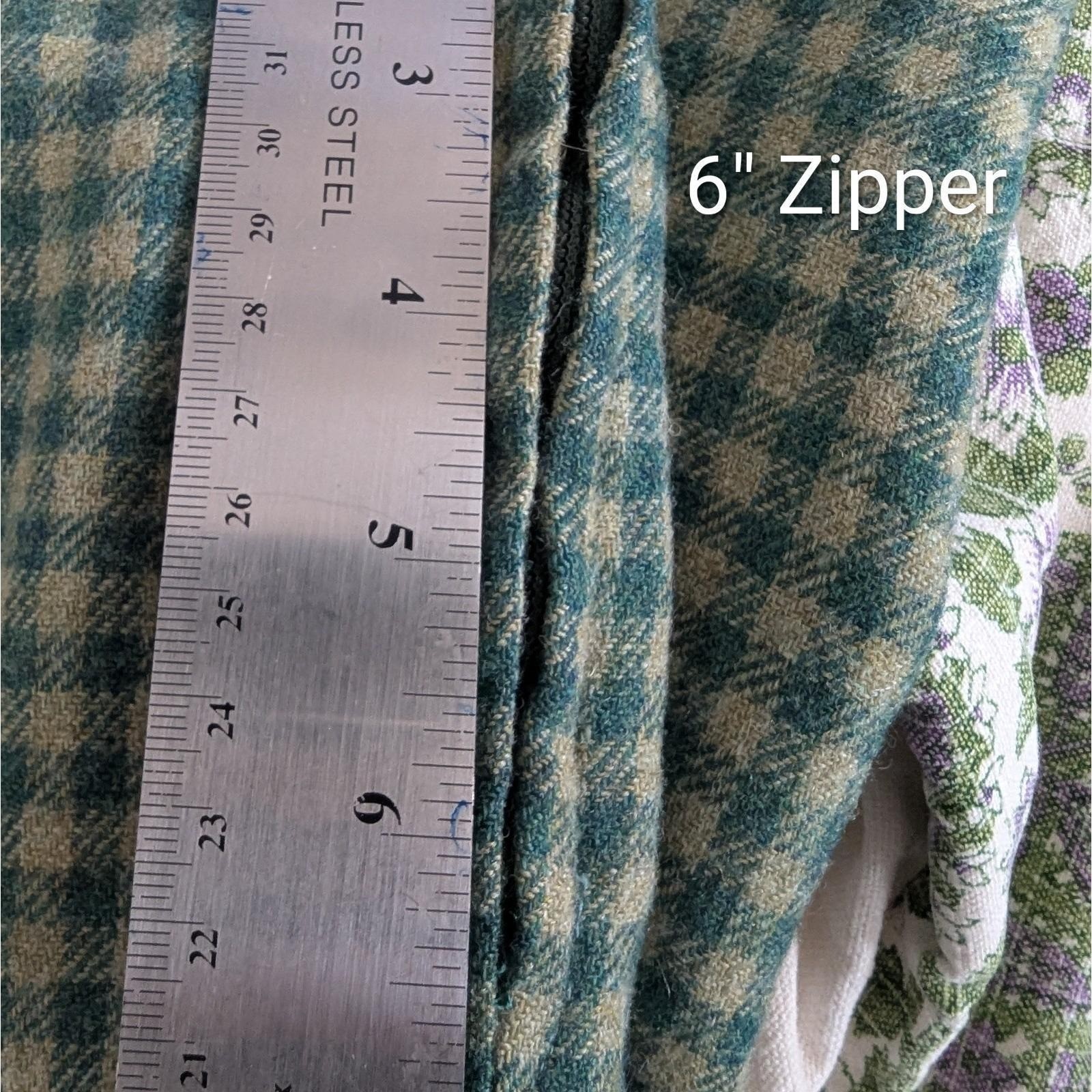 Vintage Pendleton Wool Skirt Grandma Librarian Lined 25&Prime; Waist Twee Rockabilly