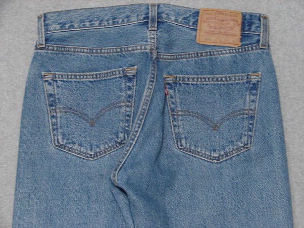 SC01418 1998 **ARDEN B.** MODIFIED LEVI&rsquo;S 501 STRAIGHT LEG WOMENS JEANS 31×29