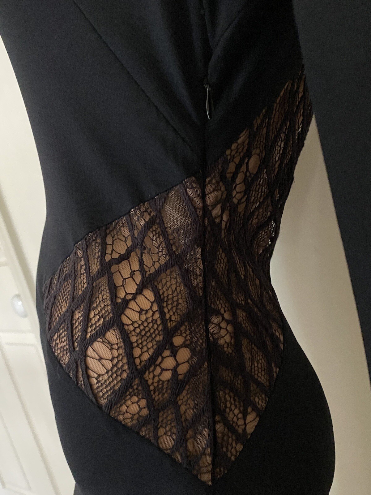 Gianni Versace Classic Evening Dress Midi Made In Italy Size 42EU/US 8 Elegant