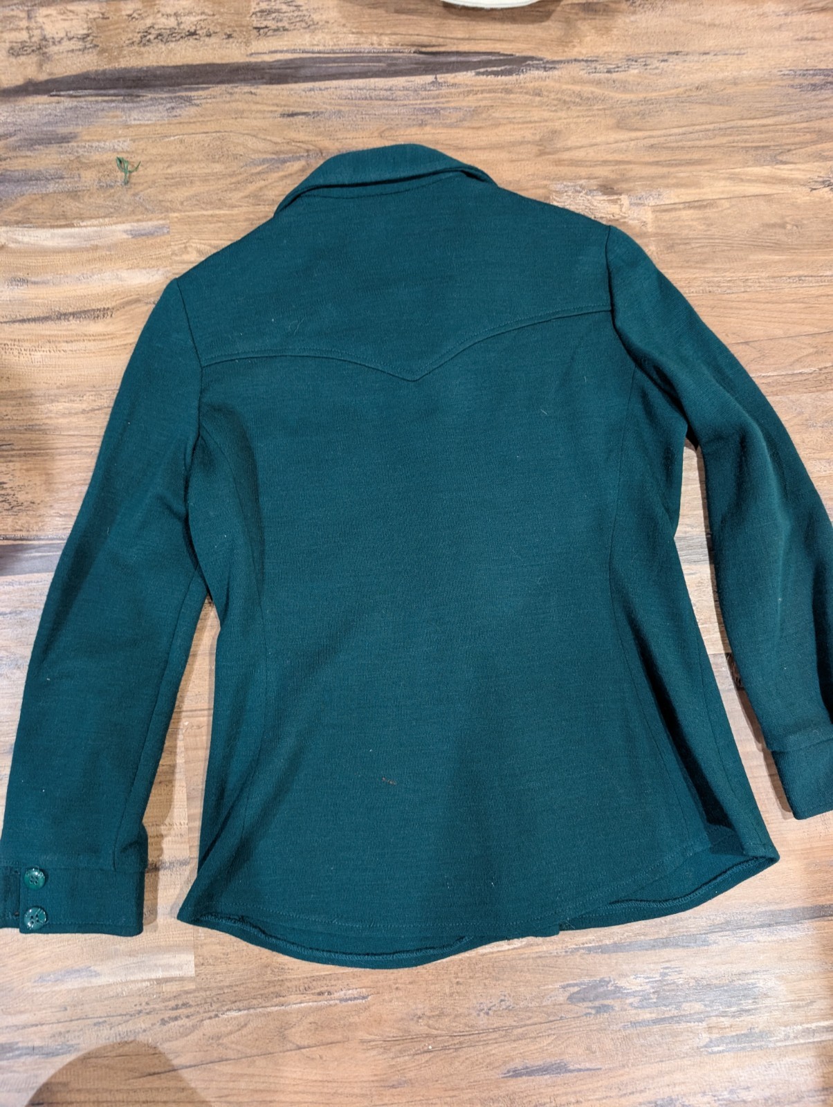 Bronson Of California 70s 80s Womens Small Forest Green Jacket VTG