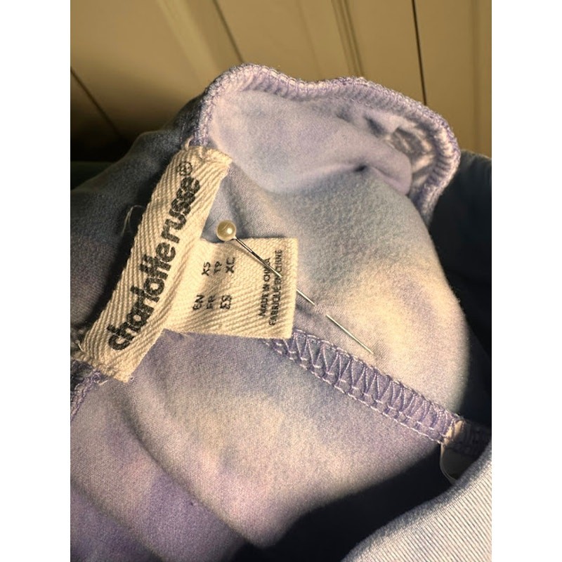 Women&rsquo;s Purple Tie Dye Two Piece Hooded Top Longue Set
