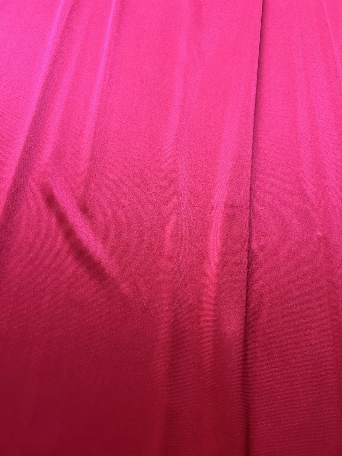 Vintage Vassarette Nightgown Medium Red Maxi Lace Off Shoulder Bow Dress 70s