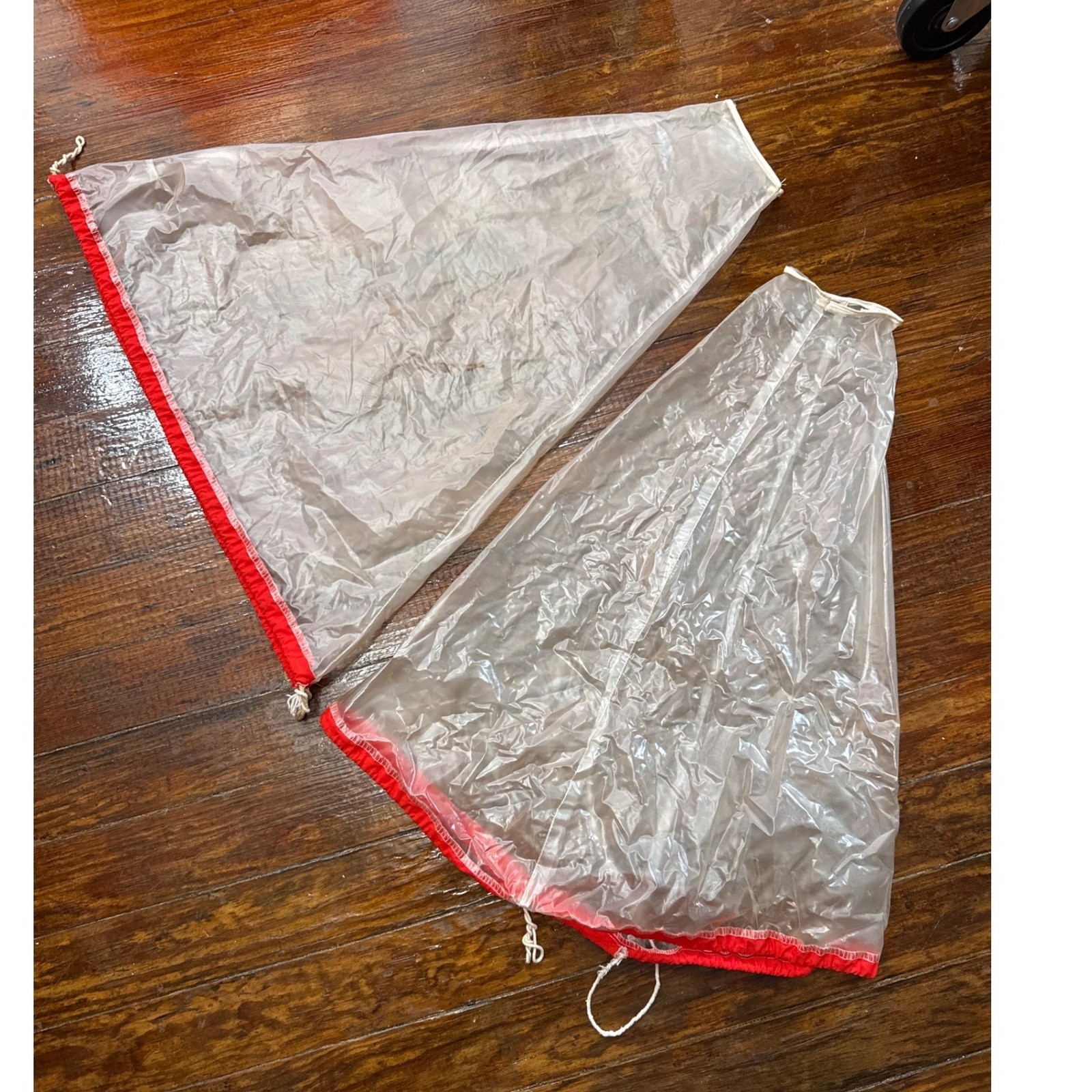 Vintage Malco Modes Red Square Dance Petticoat Crinoline 575 Partners Please S