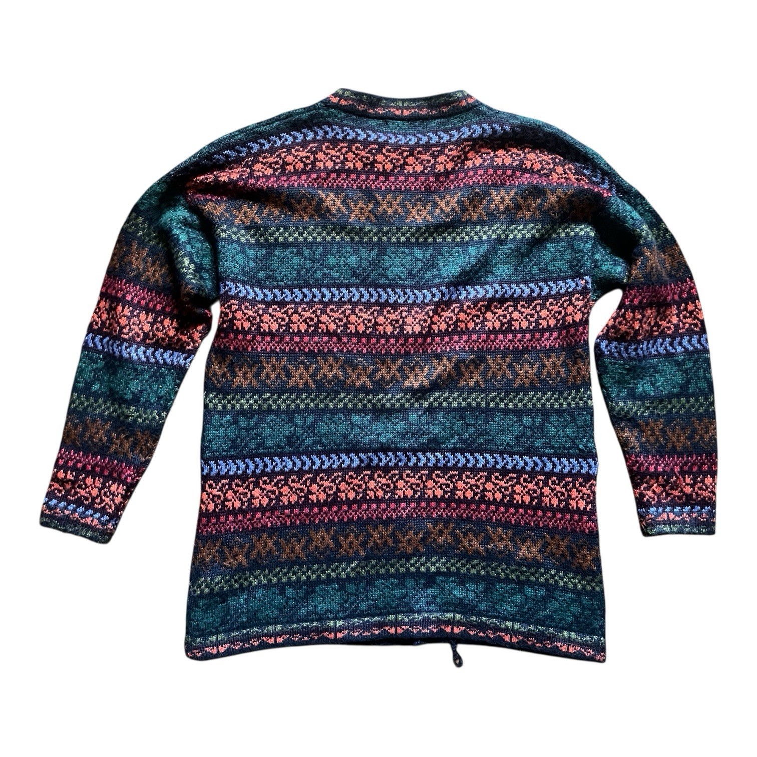 Vintage Alpaca Connection Cardigan Hypoallergenic Soft Sweater 100% Alpaca