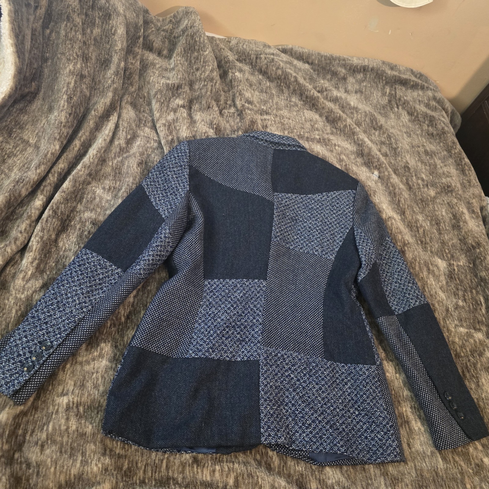 vintage escada patchwork blazer Womens 40 EU/iT